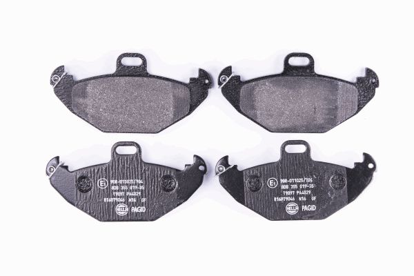 Ilustracja 8DB 355 019-351 HELLA PAGID klocki hamulcowe