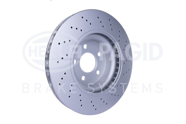 Ilustracja 8DD 355 109-471 HELLA PAGID tarcza hamulcowa