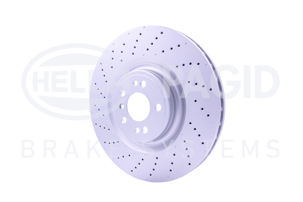 Ilustracja 8DD 355 125-041 HELLA PAGID tarcza hamulcowa