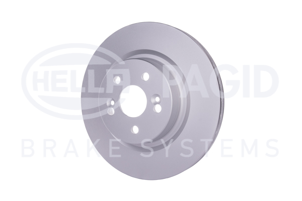 Ilustracja 8DD 355 128-861 HELLA PAGID tarcza hamulcowa