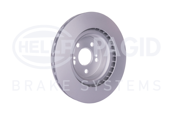 Ilustracja 8DD 355 128-861 HELLA PAGID tarcza hamulcowa