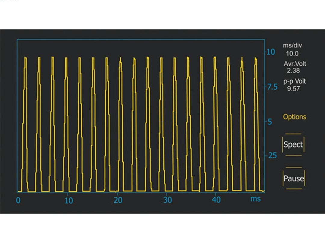 Ilustracja RTP9005S AS-PL stanowisko testowe, rozrusznik / generator