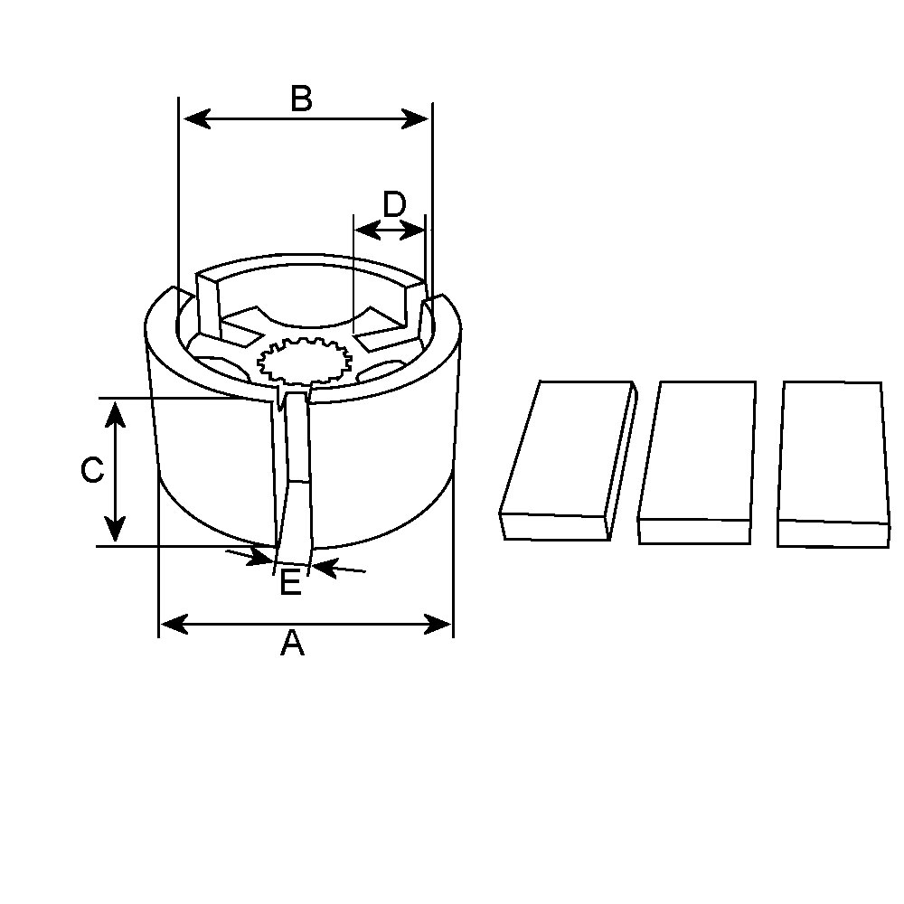 Ilustracja F 032 231 231 HC-CARGO wirnik, alternator