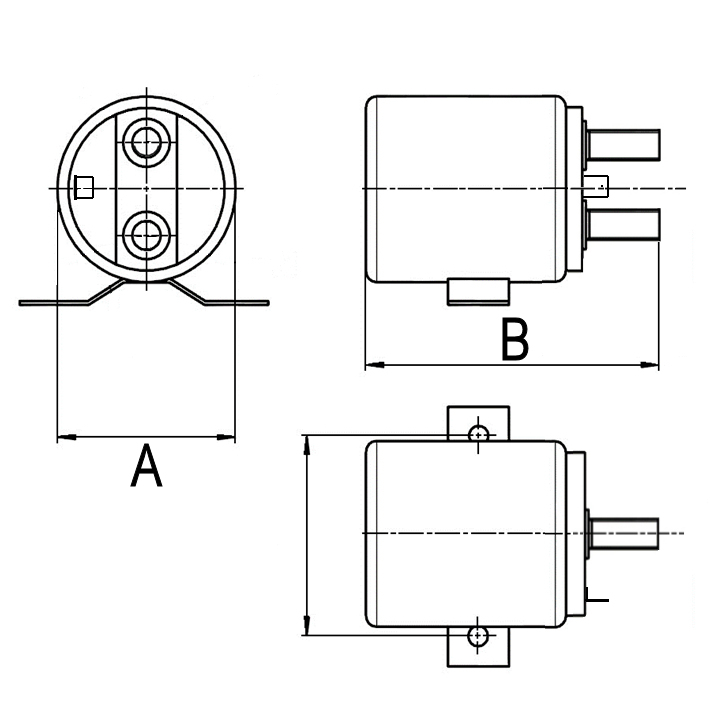 Ilustracja F 032 133 711 HC-CARGO włącznik elektromagnetyczny rozrusznika