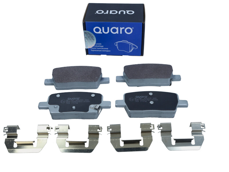Ilustracja QP1781 QUARO klocki hamulcowe