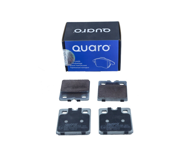 Ilustracja QP6001 QUARO zestaw okładzin hamulcowych, hamulec postojowy tarczowy