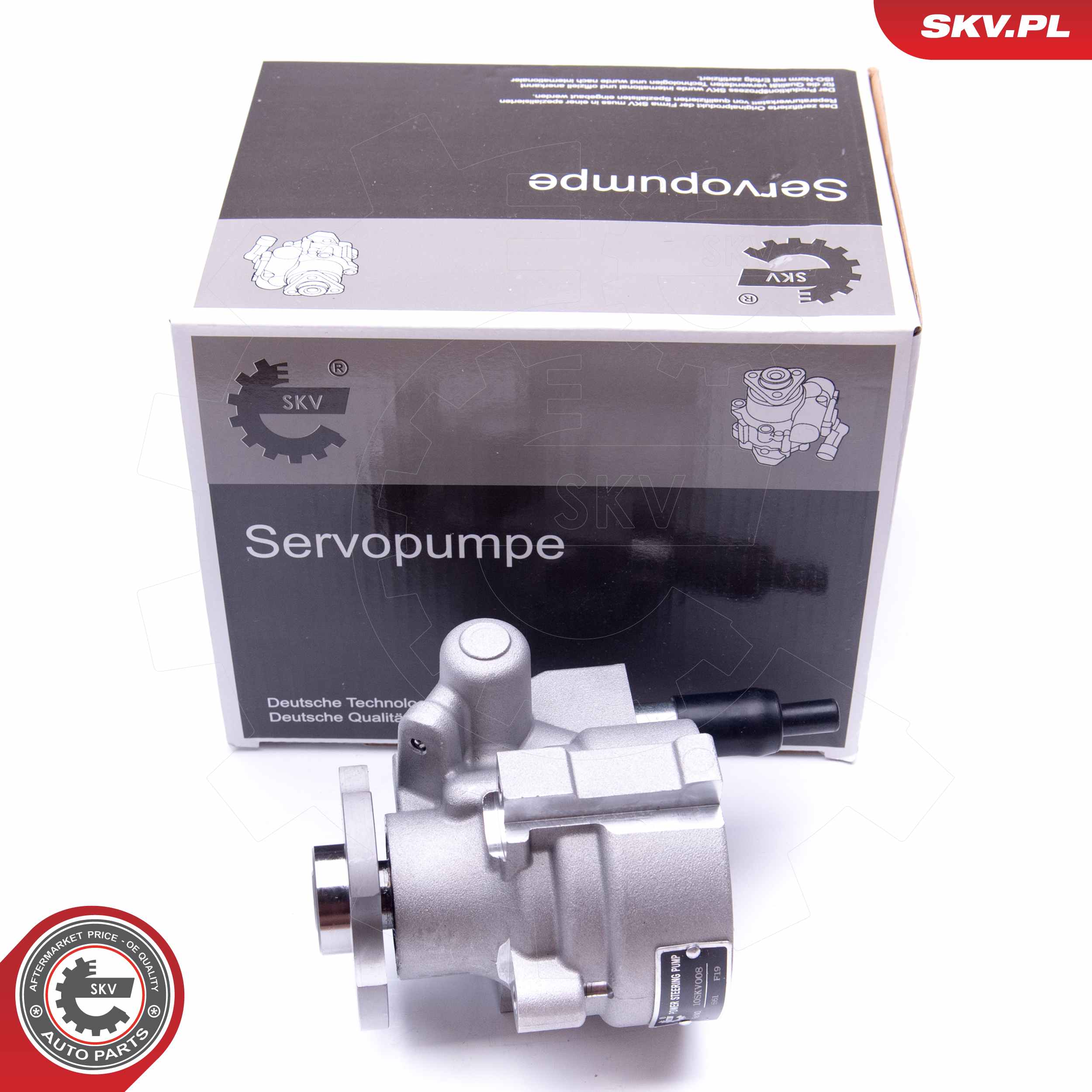 Ilustracja 10SKV008 ESEN SKV pompa hydrauliczna, układ kierowniczy