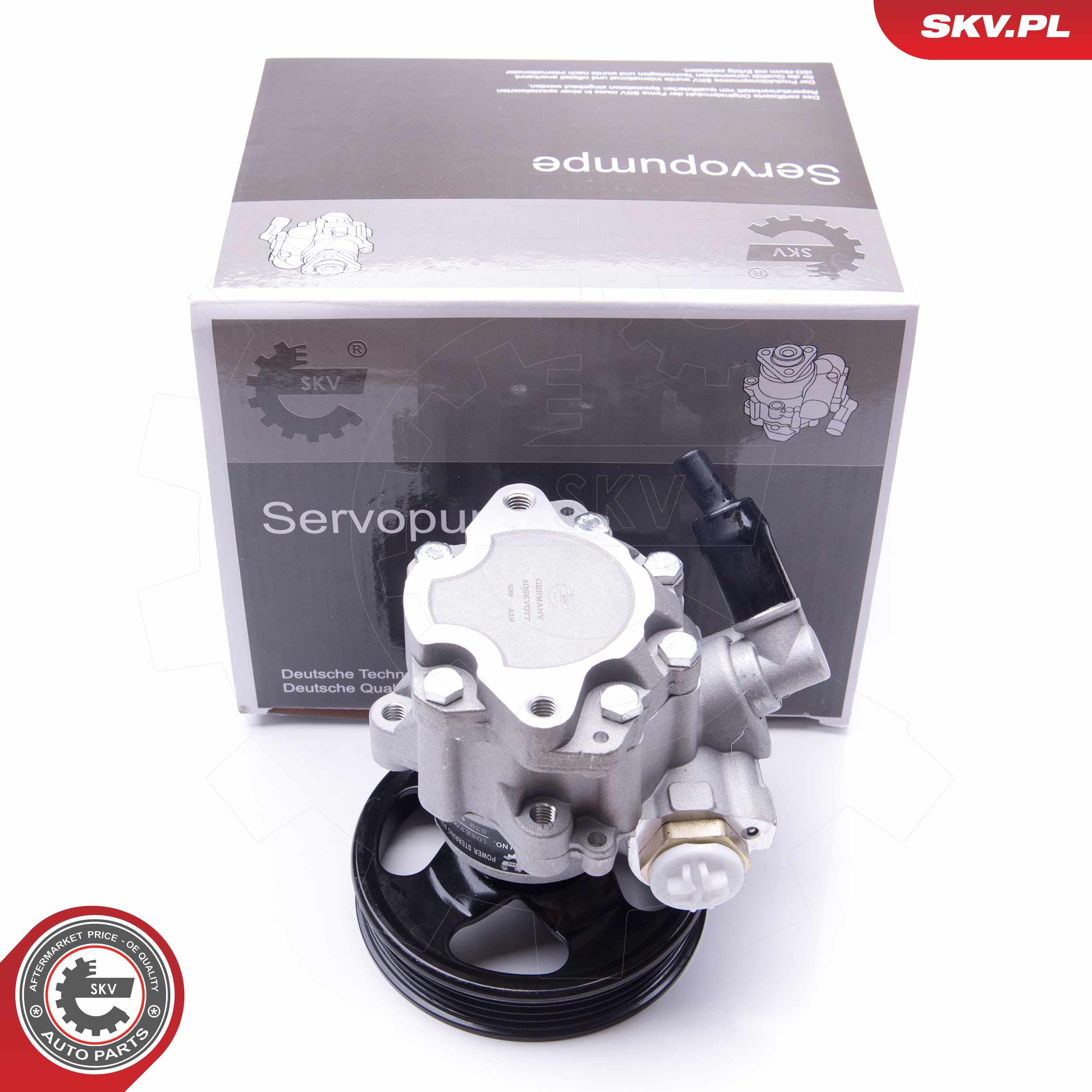 Ilustracja 10SKV077 ESEN SKV pompa hydrauliczna, układ kierowniczy