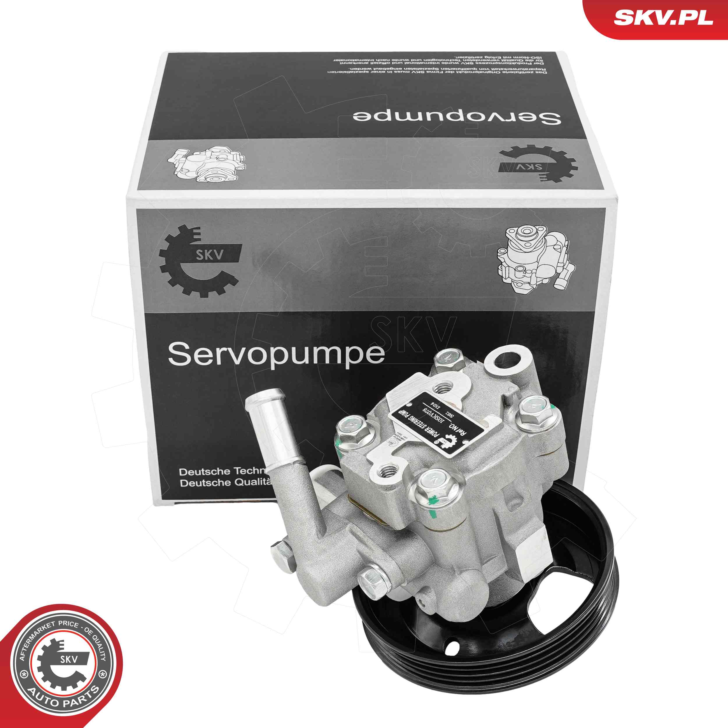 Ilustracja 10SKV078 ESEN SKV pompa hydrauliczna, układ kierowniczy