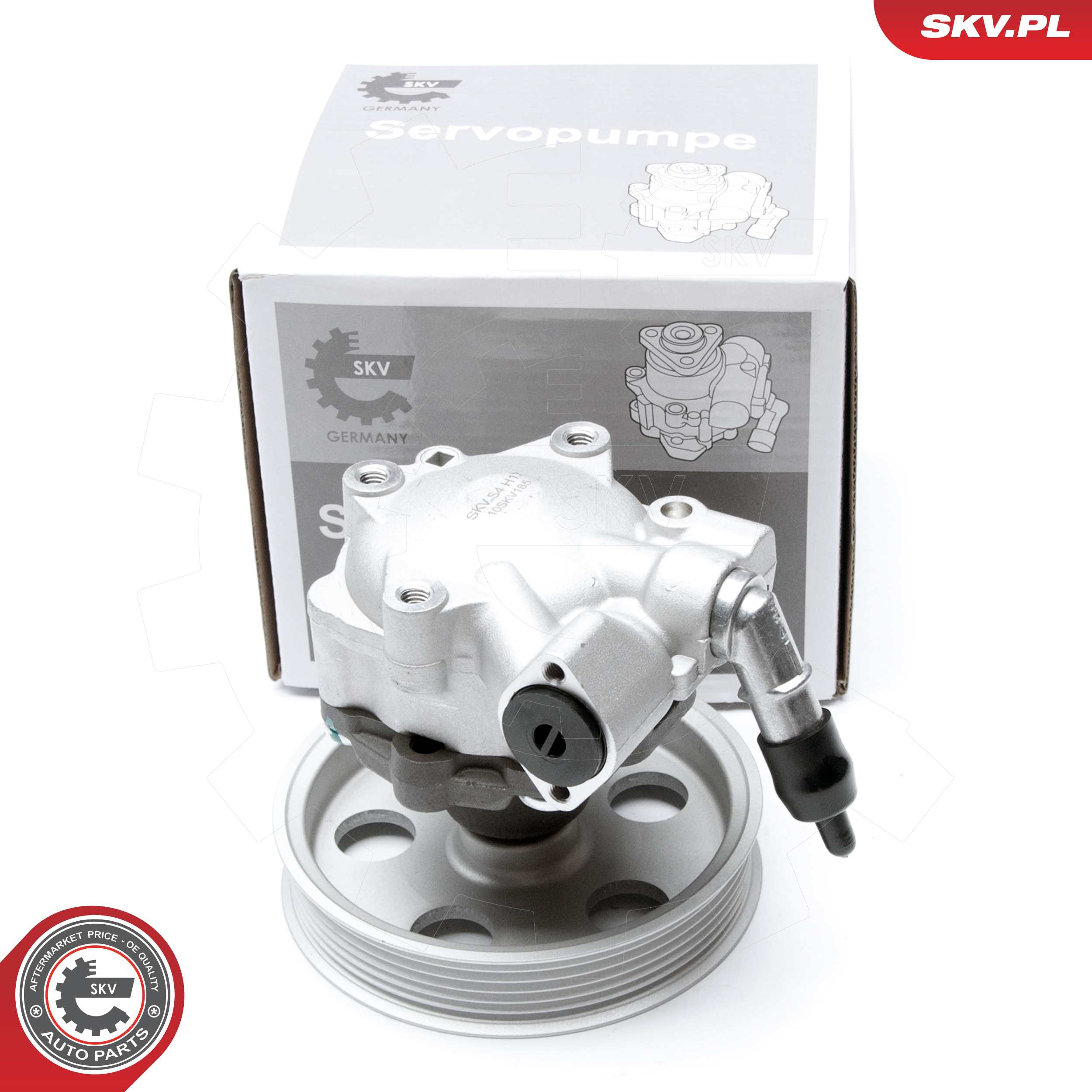 Ilustracja 10SKV185 ESEN SKV pompa hydrauliczna, układ kierowniczy