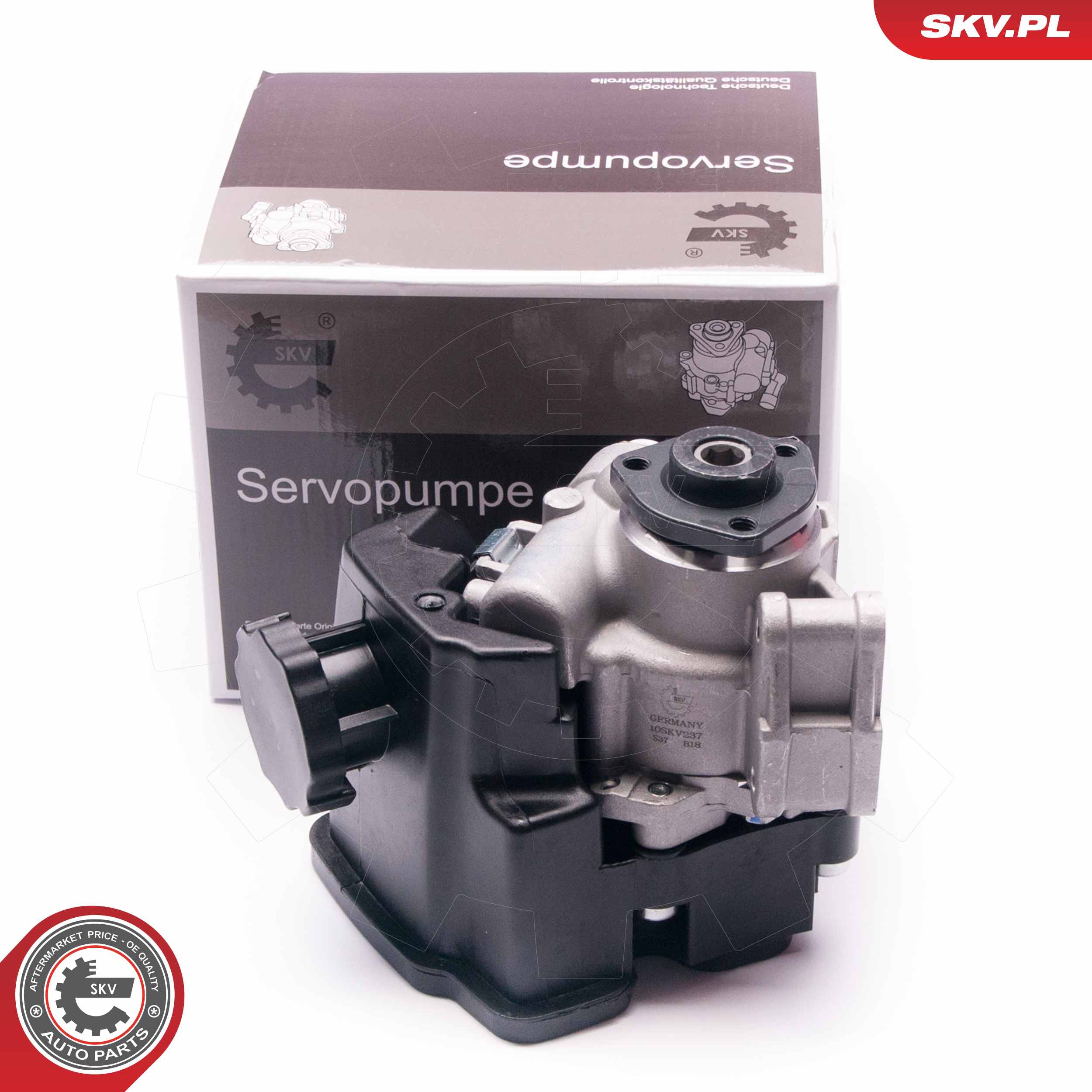 Ilustracja 10SKV237 ESEN SKV pompa hydrauliczna, układ kierowniczy