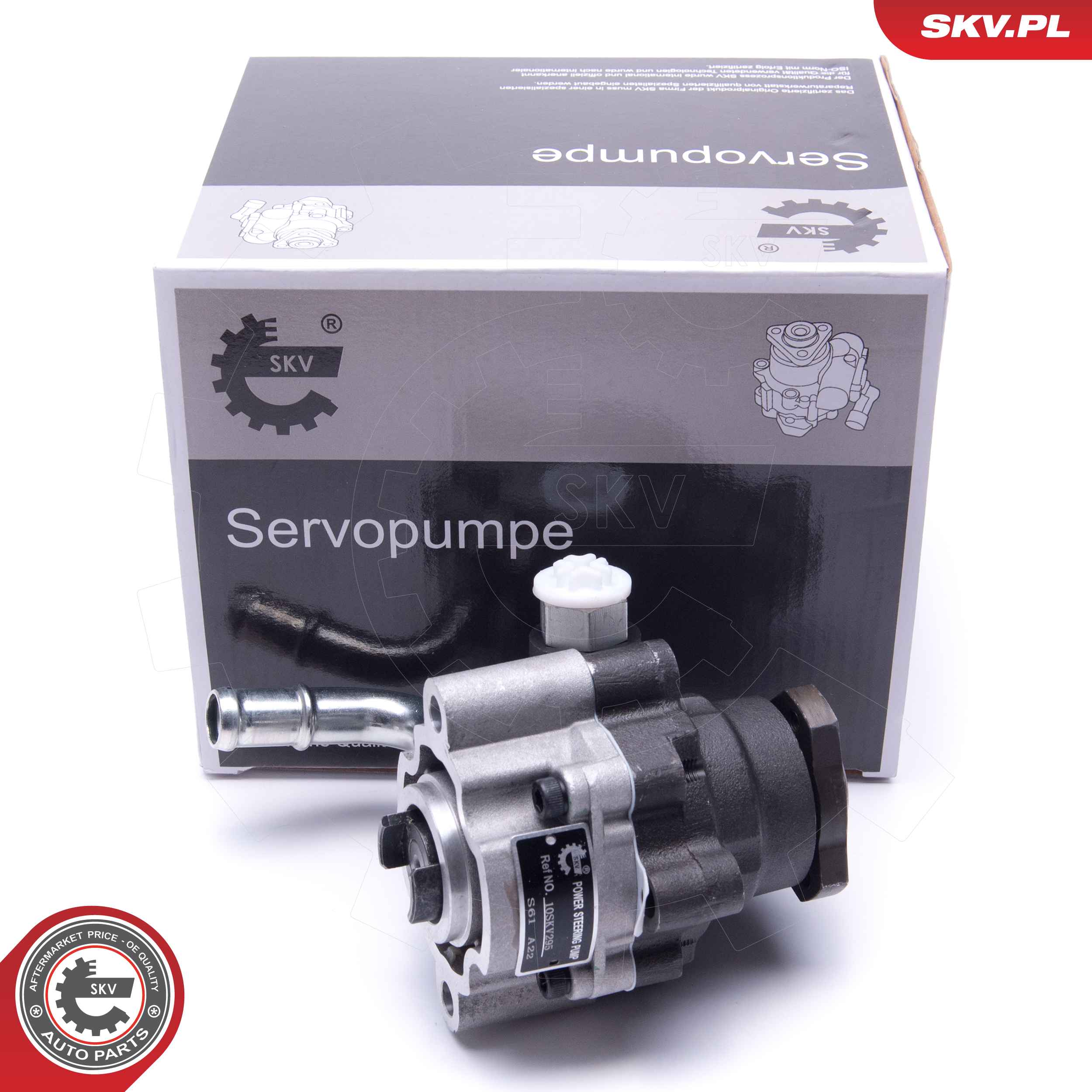 Ilustracja 10SKV295 ESEN SKV pompa hydrauliczna, układ kierowniczy