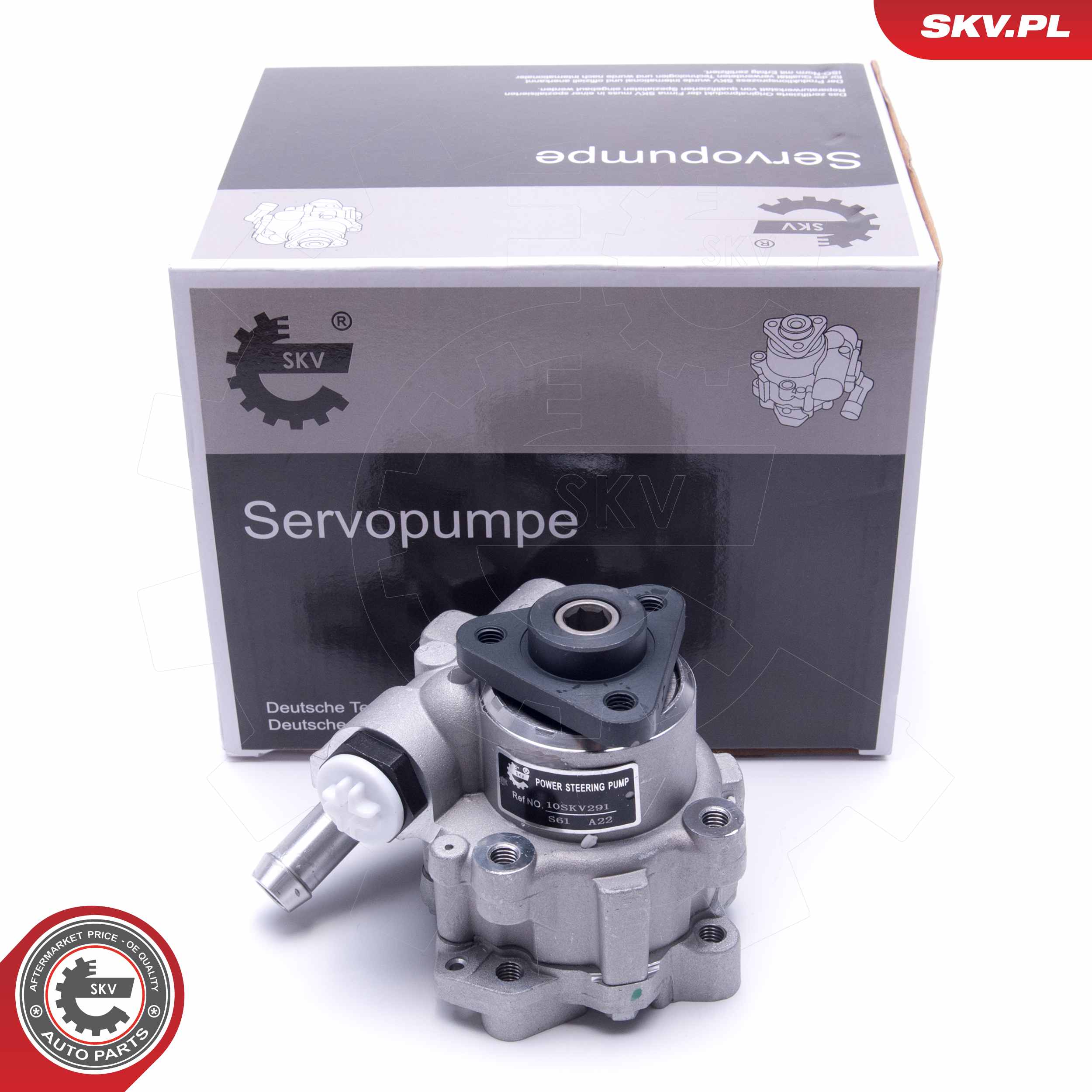 Ilustracja 10SKV291 ESEN SKV pompa hydrauliczna, układ kierowniczy