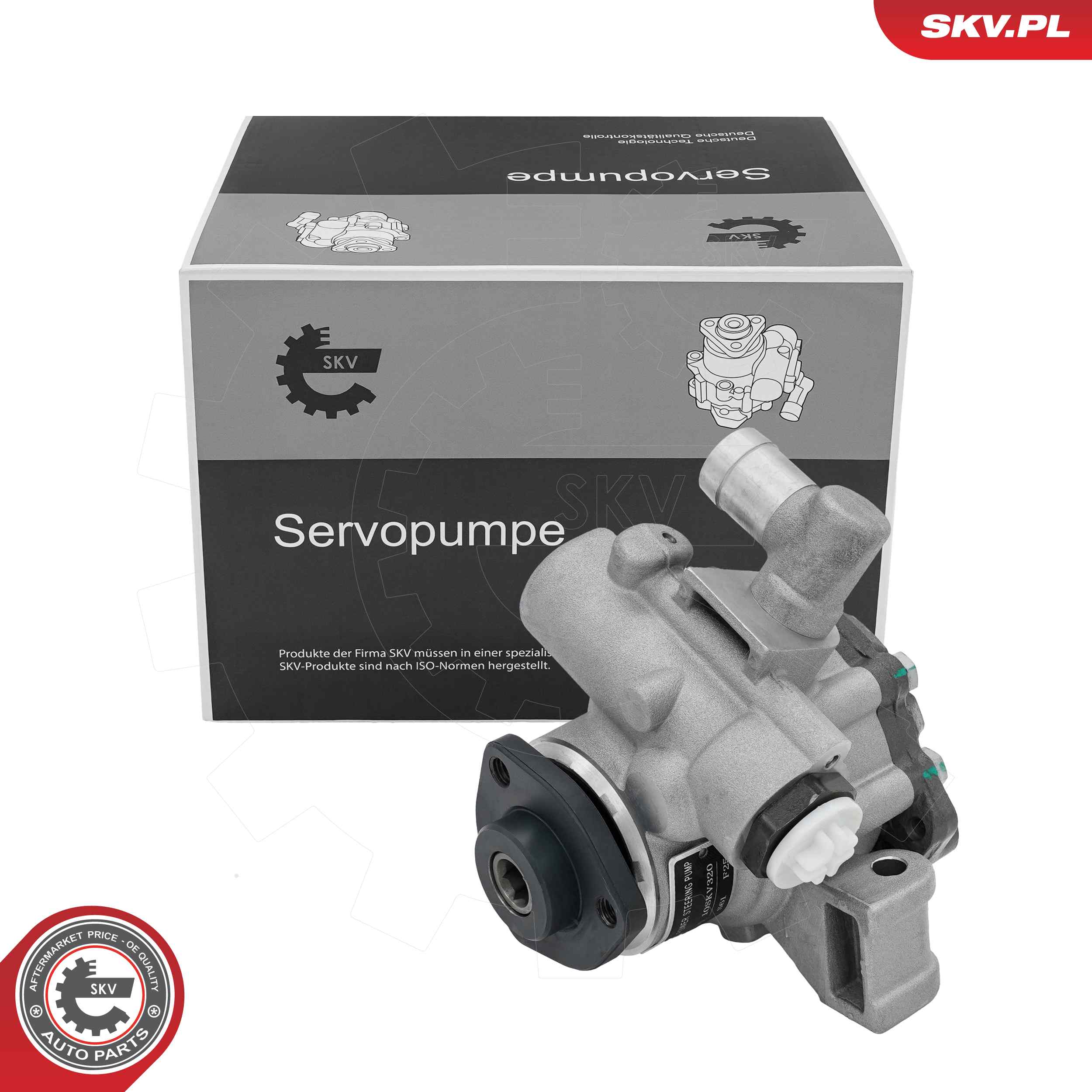 Ilustracja 10SKV320 ESEN SKV pompa hydrauliczna, układ kierowniczy
