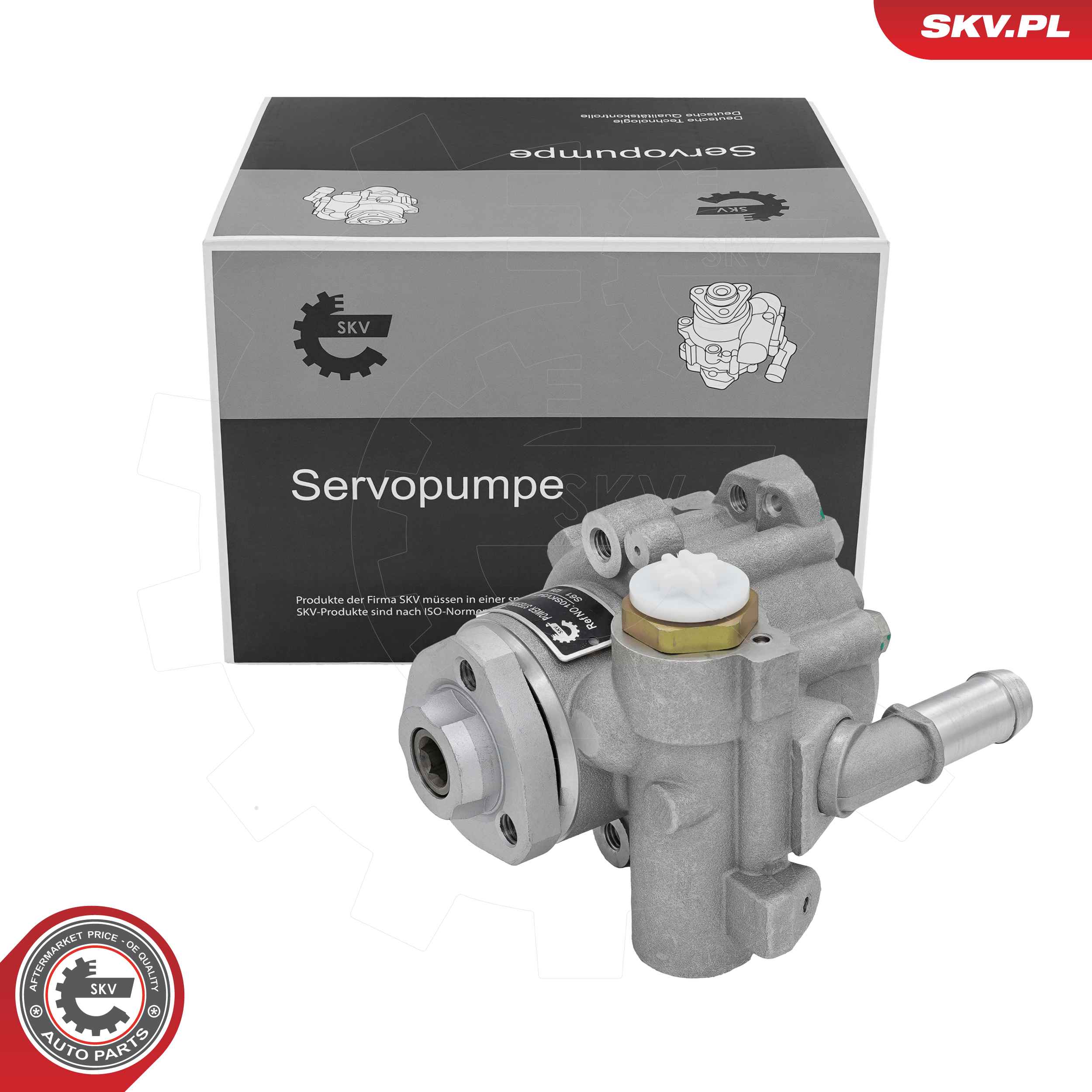 Ilustracja 10SKV347 ESEN SKV pompa hydrauliczna, układ kierowniczy