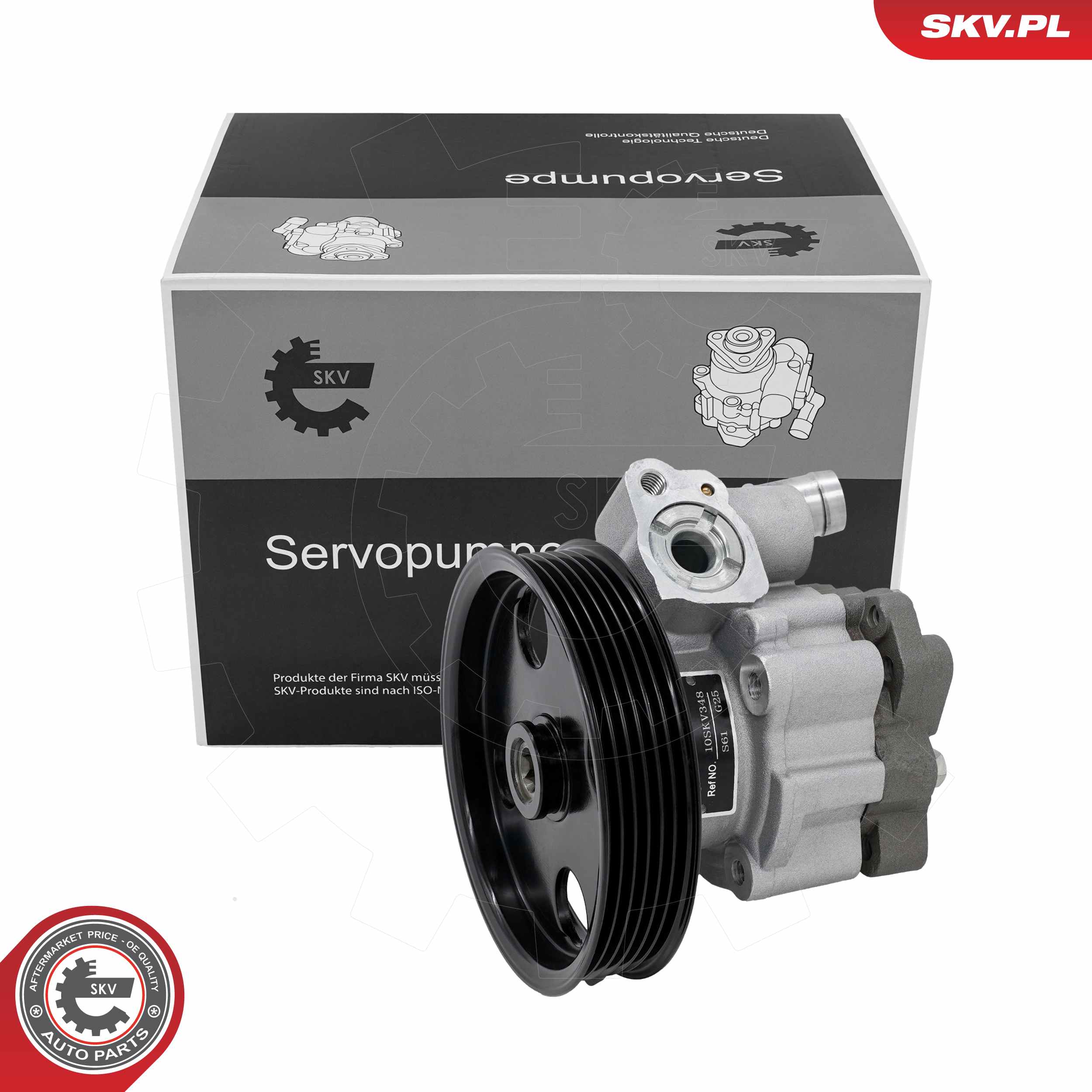 Ilustracja 10SKV348 ESEN SKV pompa hydrauliczna, układ kierowniczy