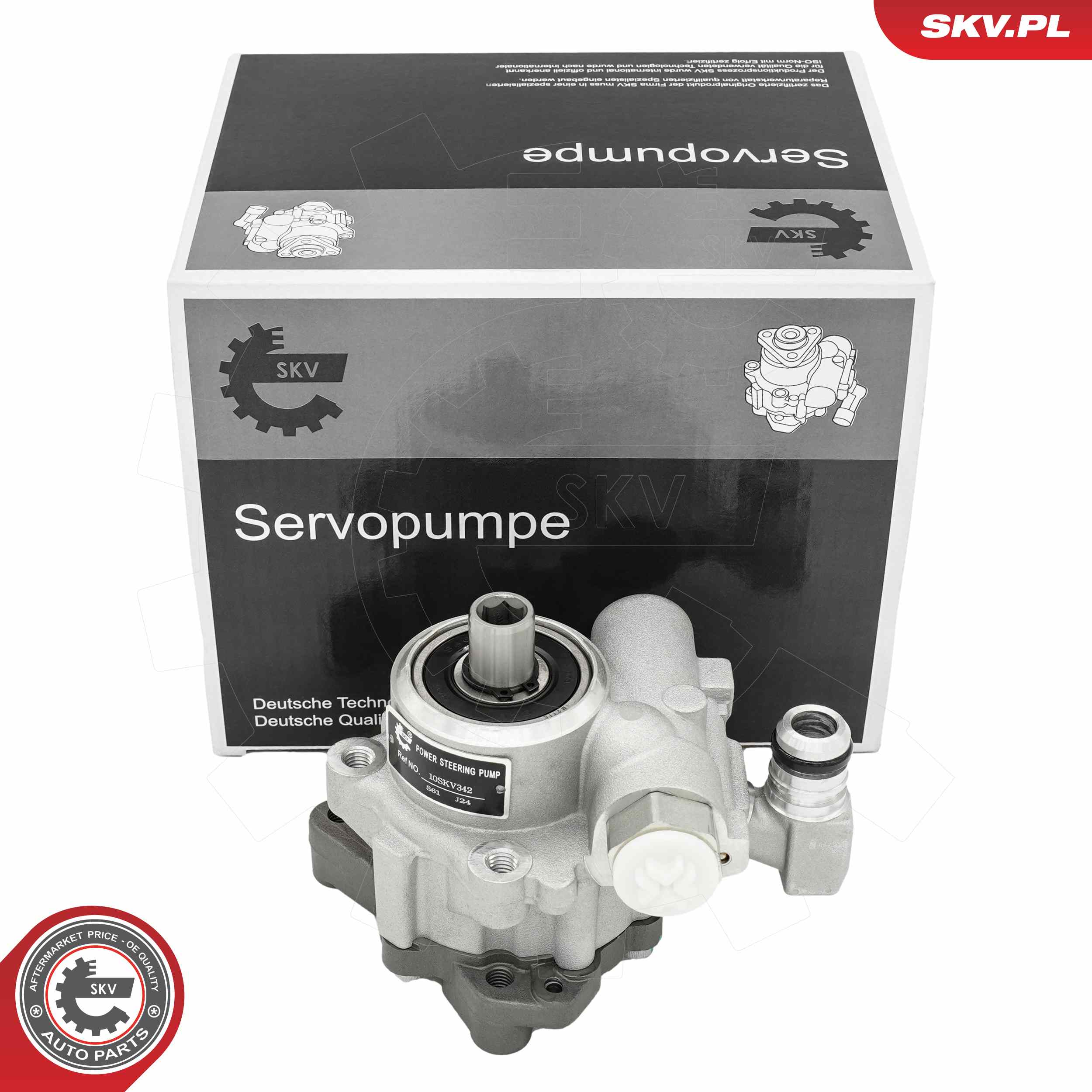 Ilustracja 10SKV342 ESEN SKV pompa hydrauliczna, układ kierowniczy