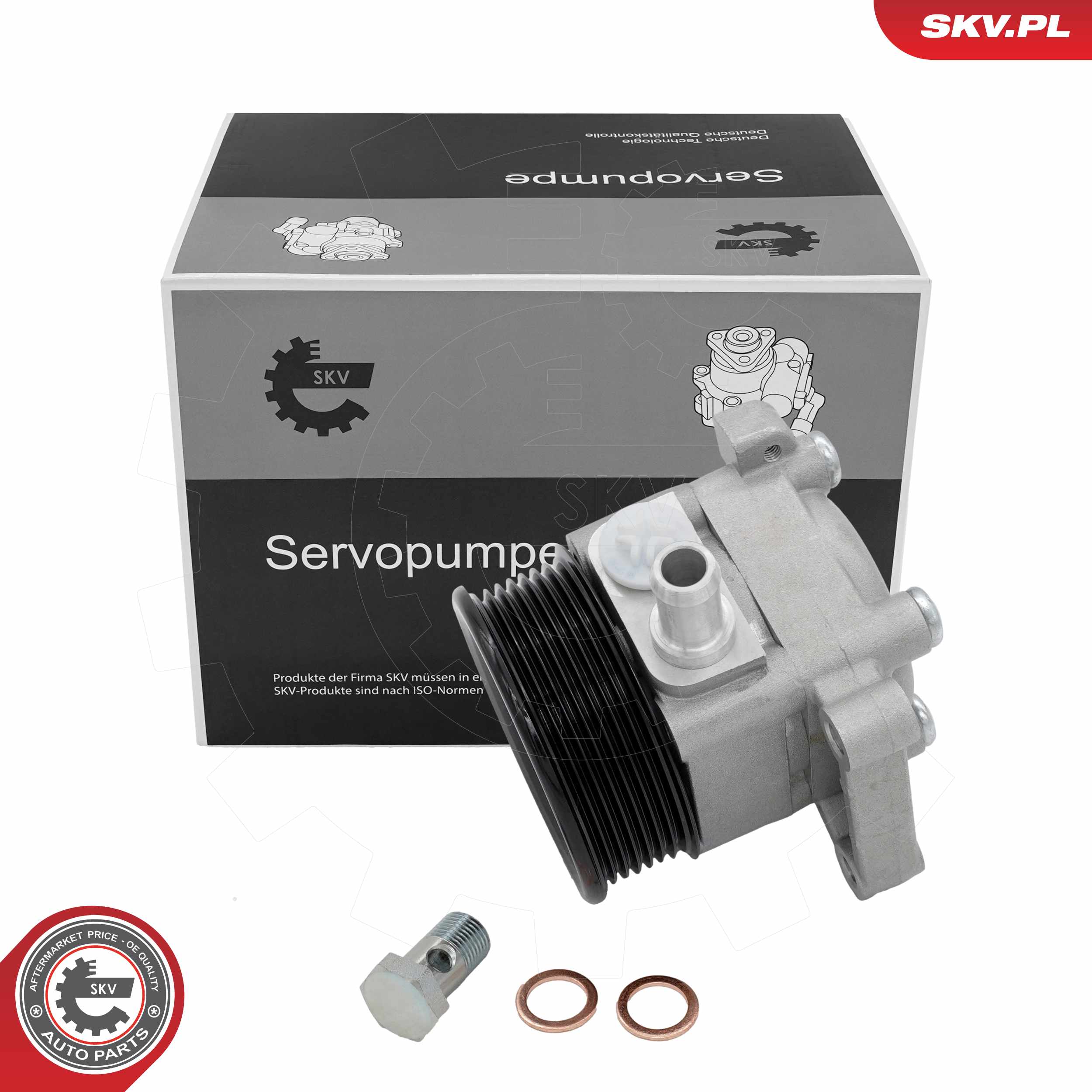Ilustracja 10SKV350 ESEN SKV pompa hydrauliczna, układ kierowniczy