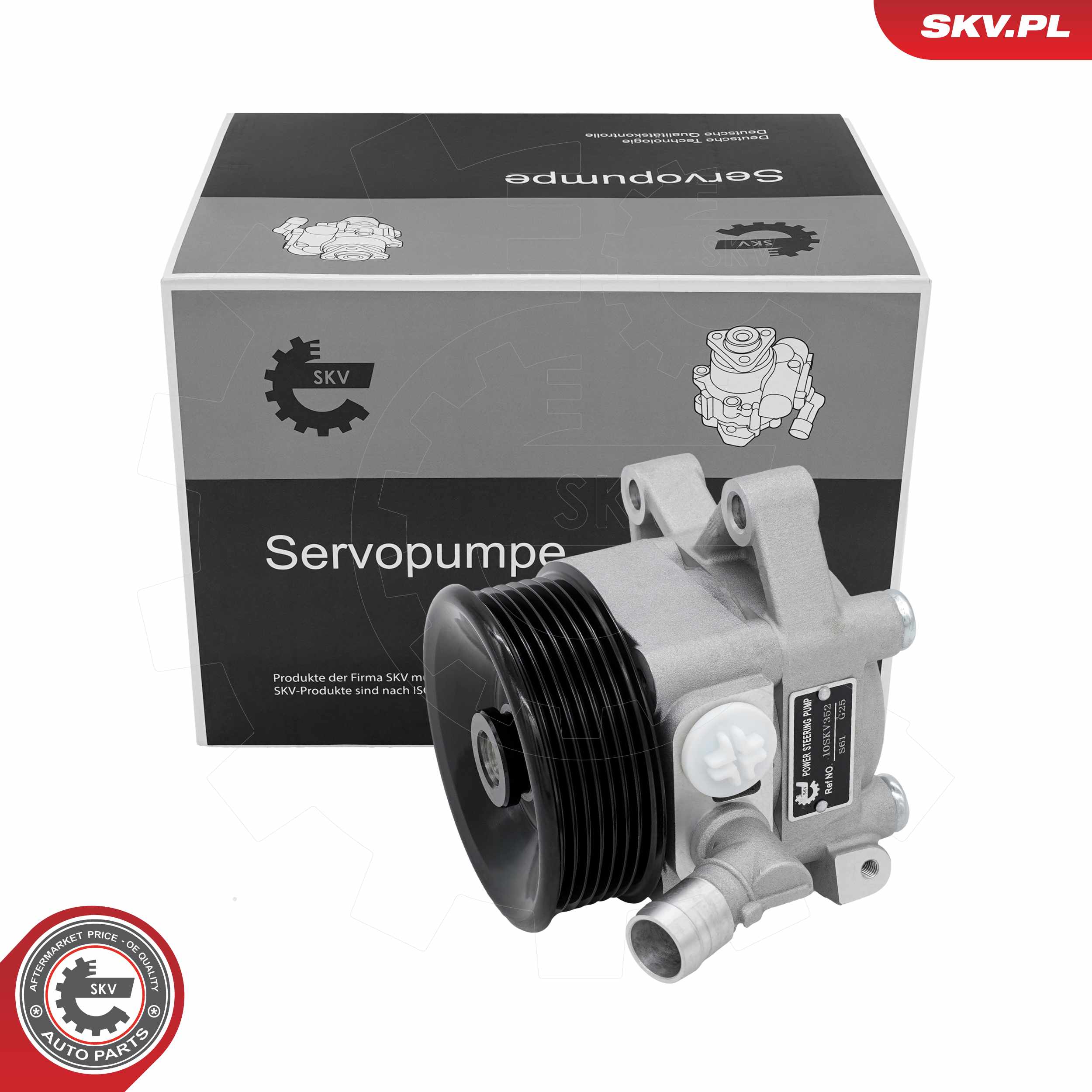 Ilustracja 10SKV352 ESEN SKV pompa hydrauliczna, układ kierowniczy