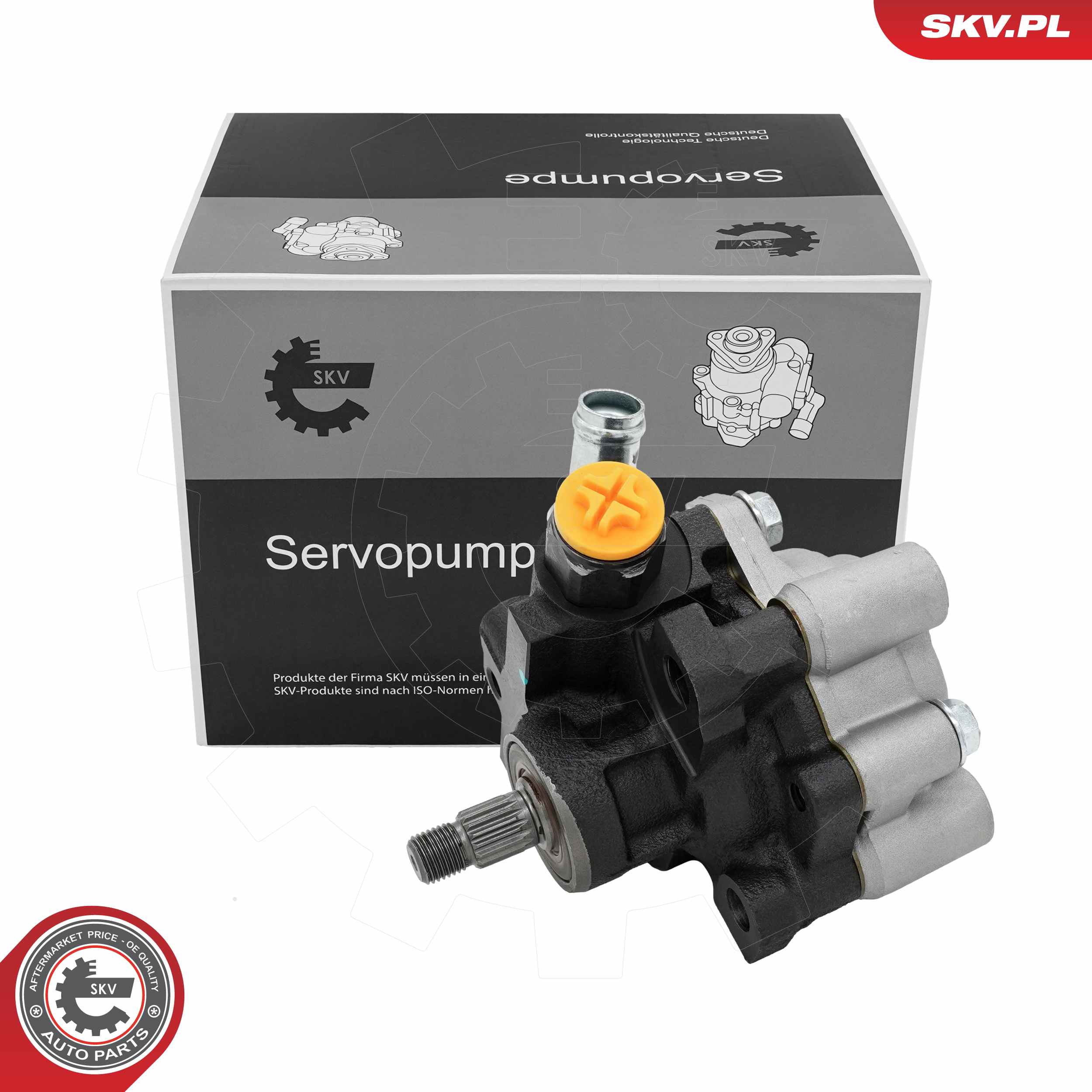 Ilustracja 10SKV383 ESEN SKV pompa hydrauliczna, układ kierowniczy