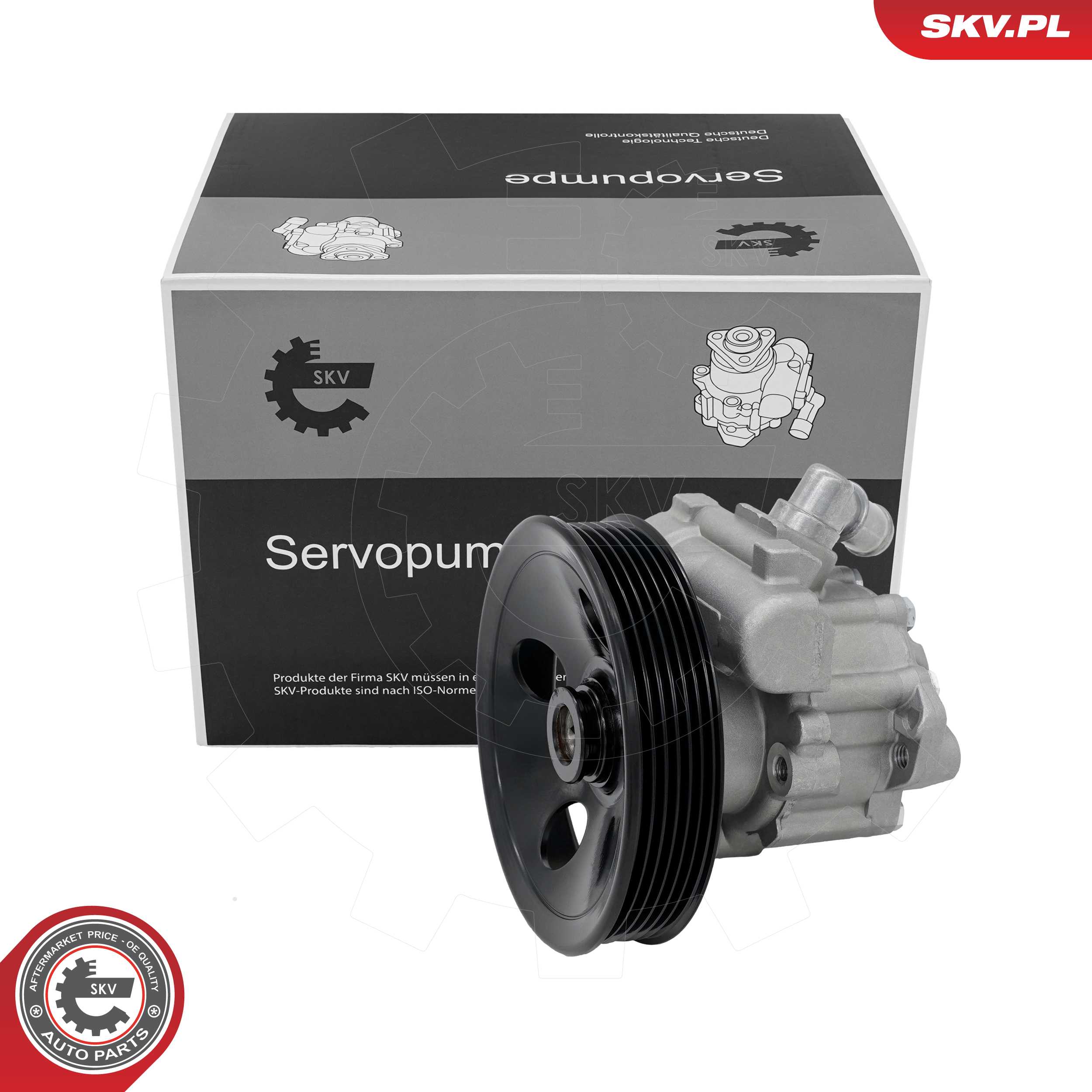 Ilustracja 10SKV457 ESEN SKV pompa hydrauliczna, układ kierowniczy