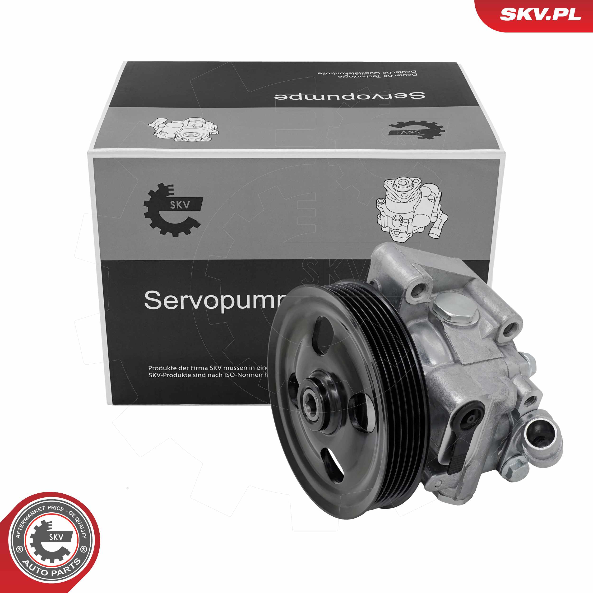 Ilustracja 10SKV489 ESEN SKV pompa hydrauliczna, układ kierowniczy