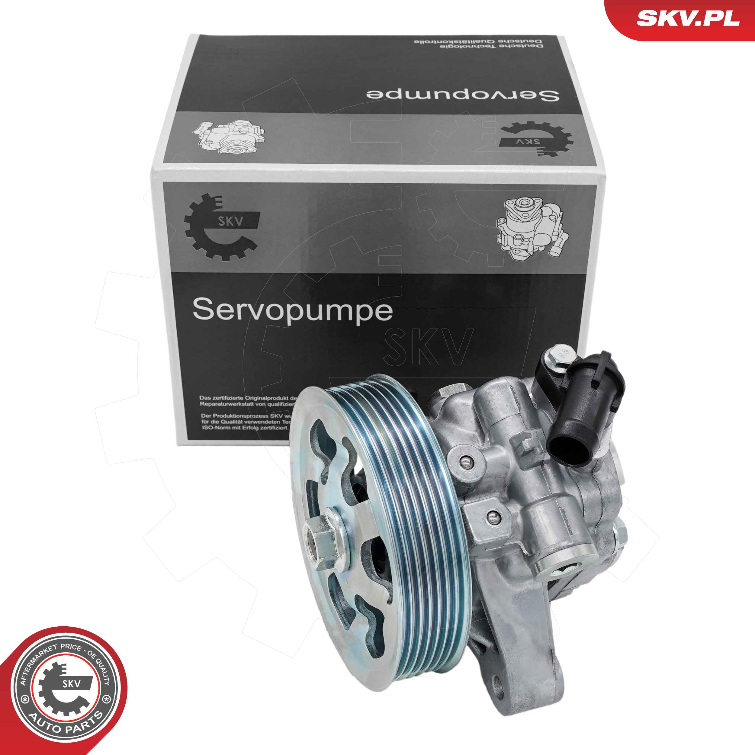Ilustracja 10SKV490 ESEN SKV pompa hydrauliczna, układ kierowniczy