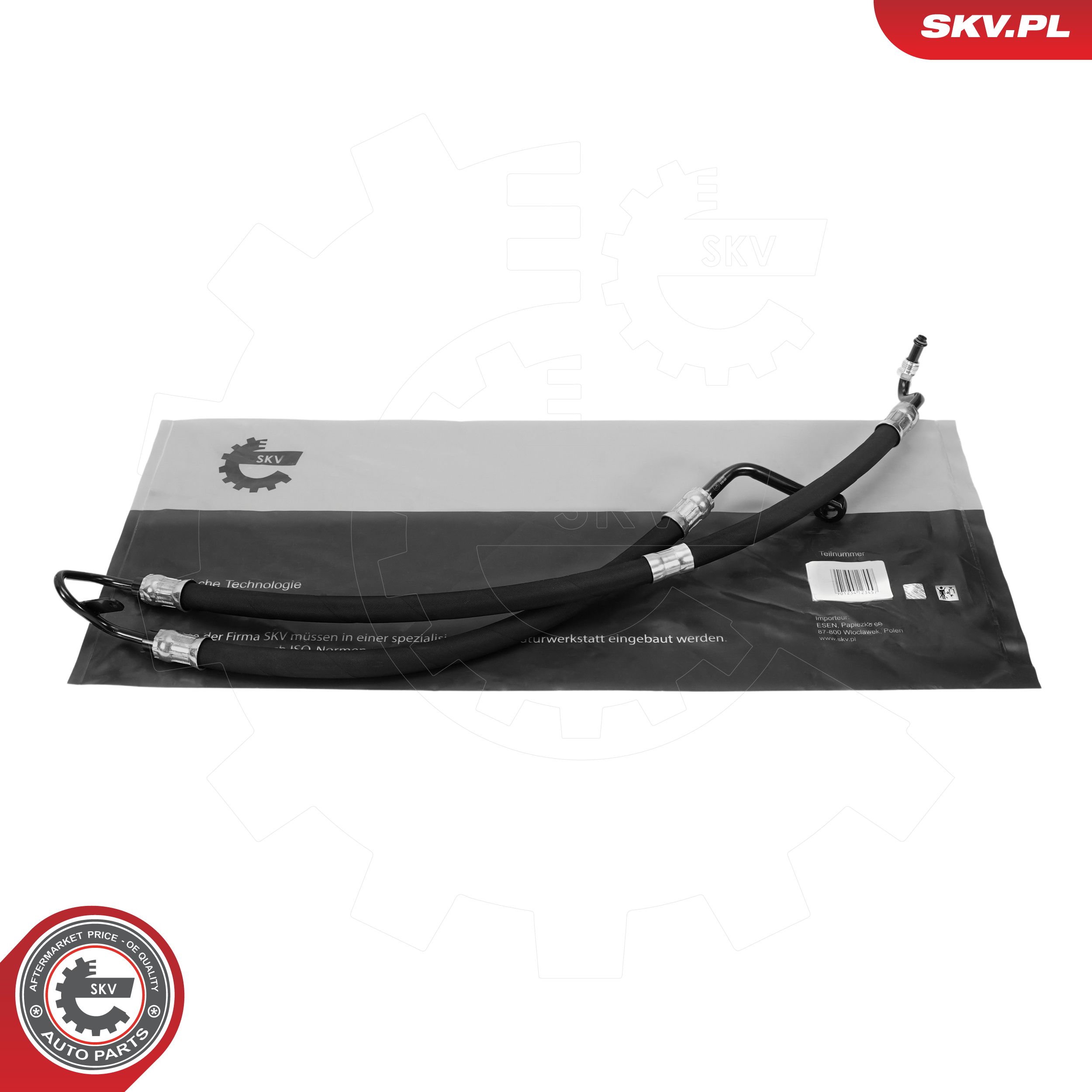 Ilustracja 10SKV983 ESEN SKV wąż hydrauliczny, system kierowania
