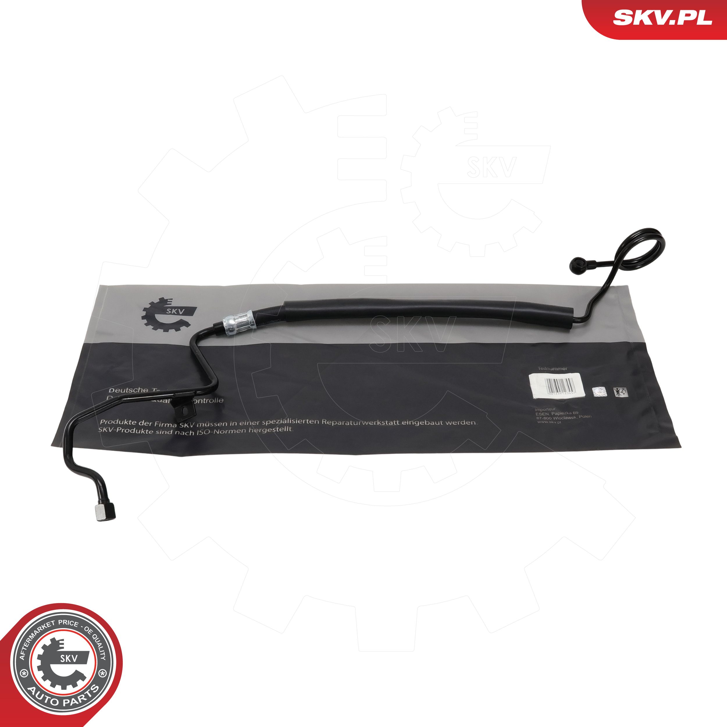 Ilustracja 10SKV990 ESEN SKV wąż hydrauliczny, system kierowania