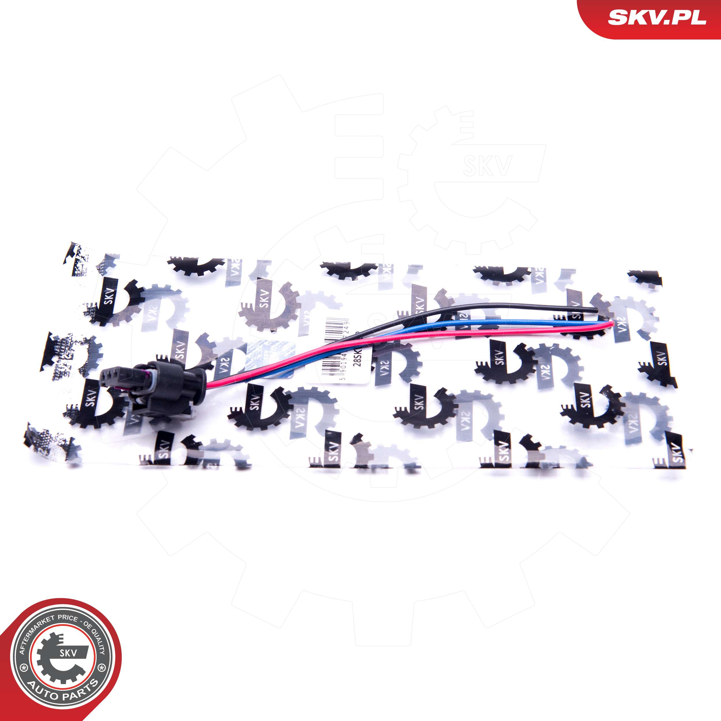 Ilustracja 28SKV902 ESEN SKV zestaw przewodów elektrycznych, asystent parkowania