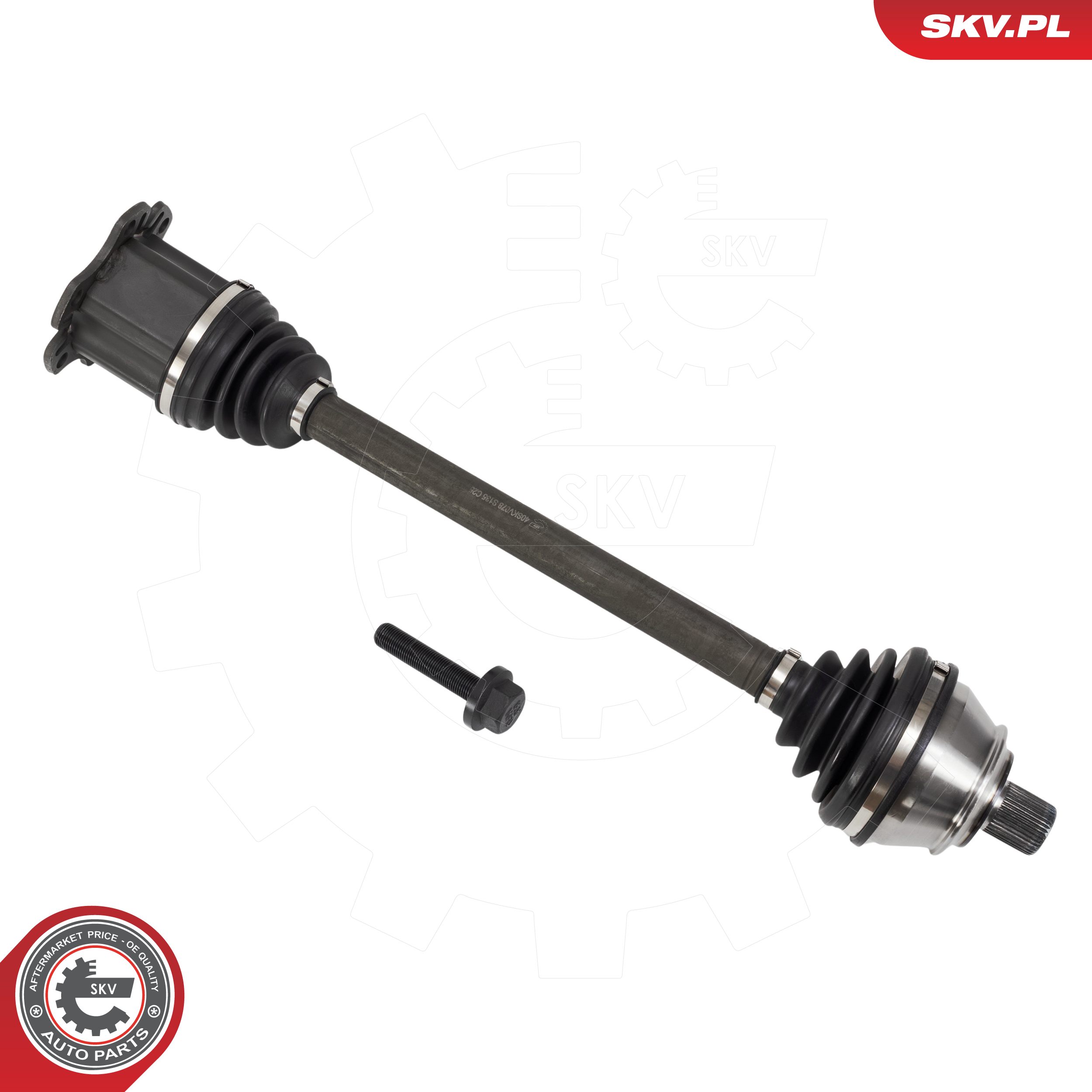 Ilustracja 40SKV078 ESEN SKV półoś napędowa