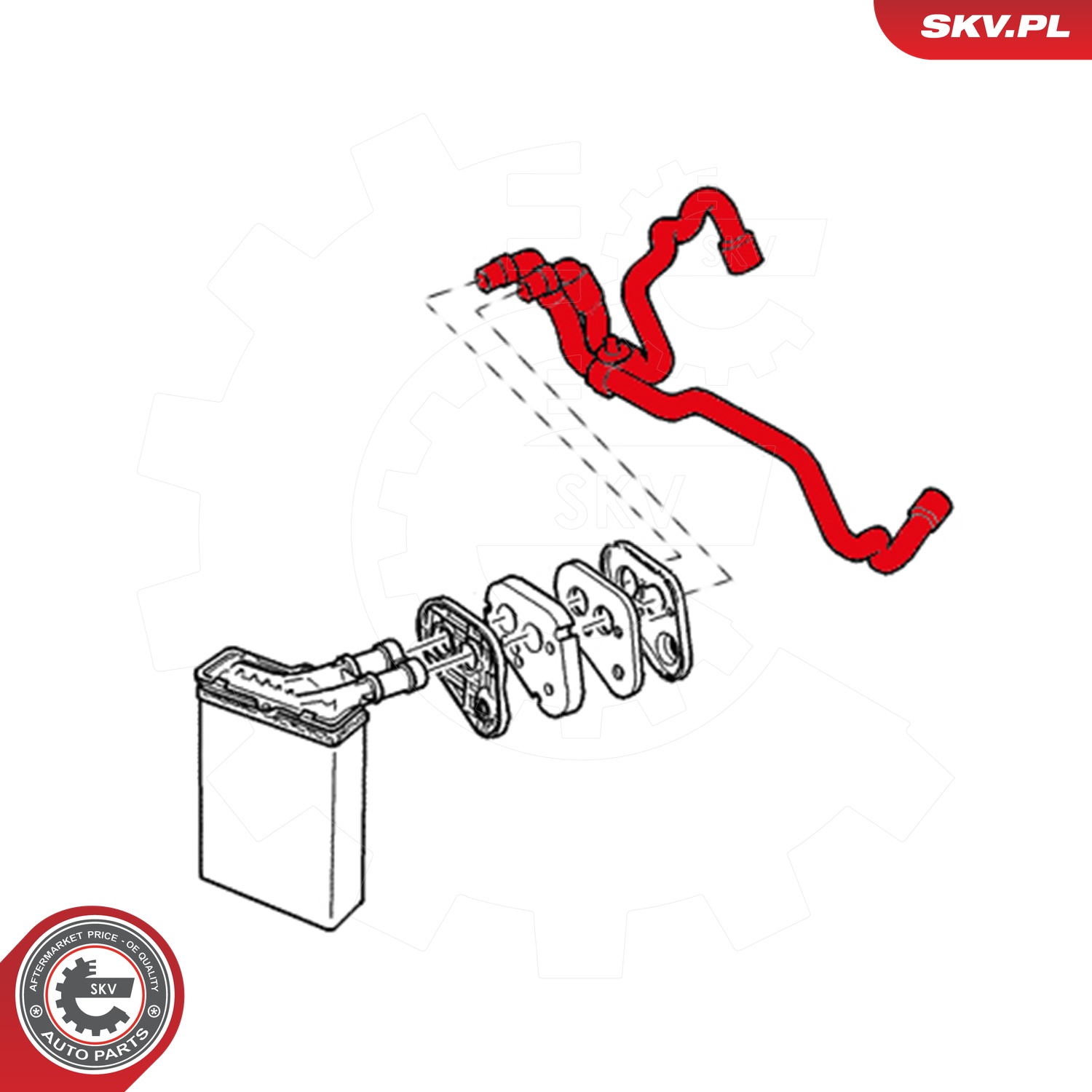 Ilustracja 43SKV810 ESEN SKV przewód ogrzewania