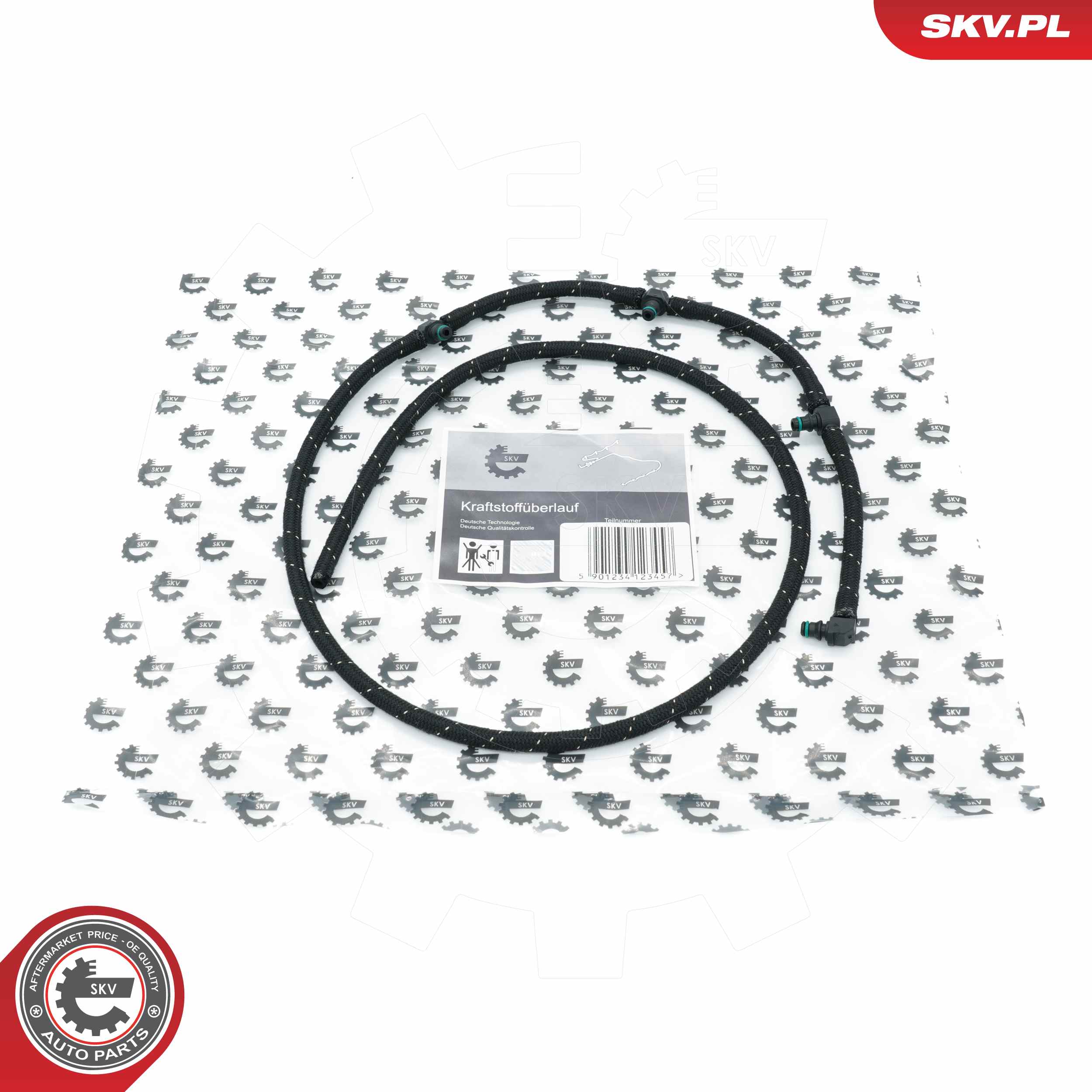 Ilustracja 54SKV304 ESEN SKV wąż, paliwo na przelewie