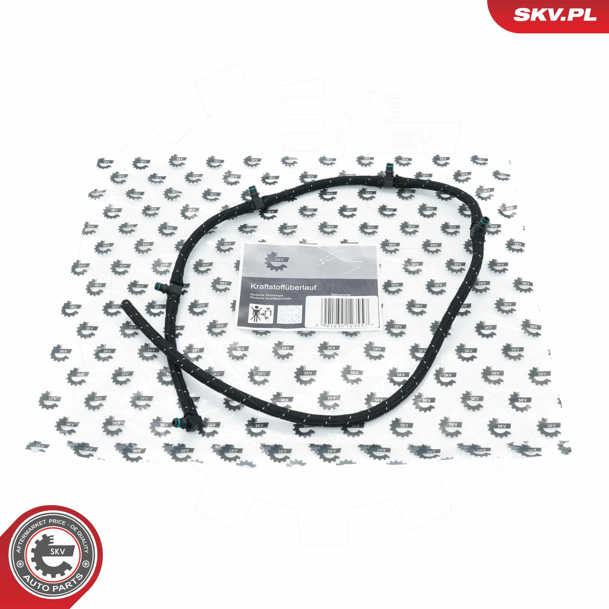 Ilustracja 54SKV326 ESEN SKV wąż, paliwo na przelewie
