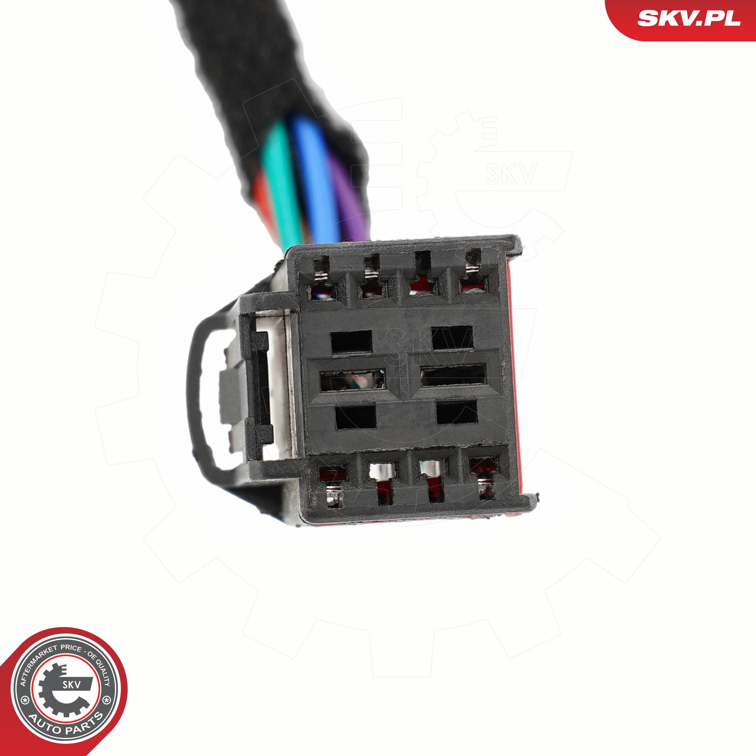 Ilustracja 52SKV210 ESEN SKV silnik elektryczny, klapa bagażnika
