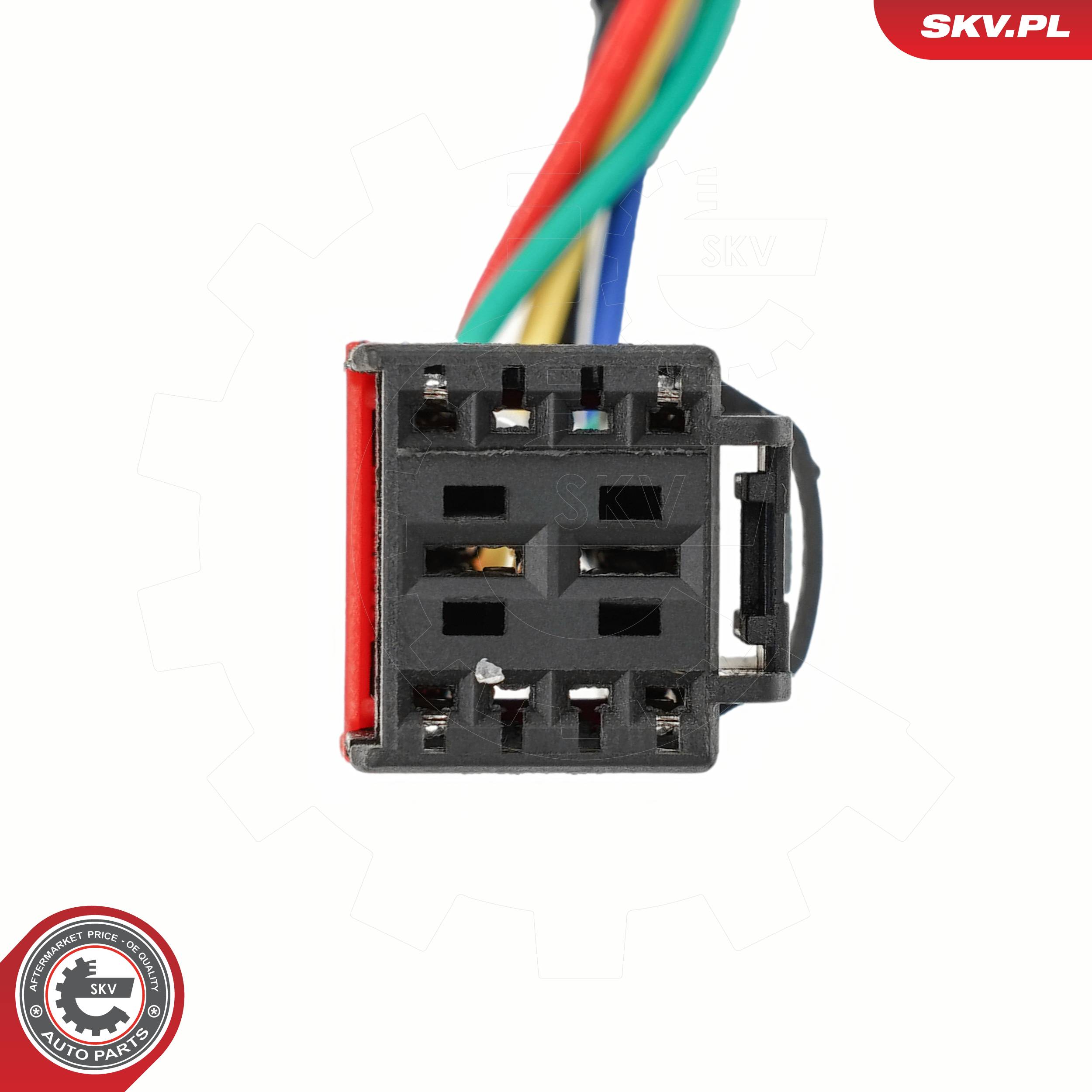 Ilustracja 52SKV220 ESEN SKV silnik elektryczny, klapa bagażnika