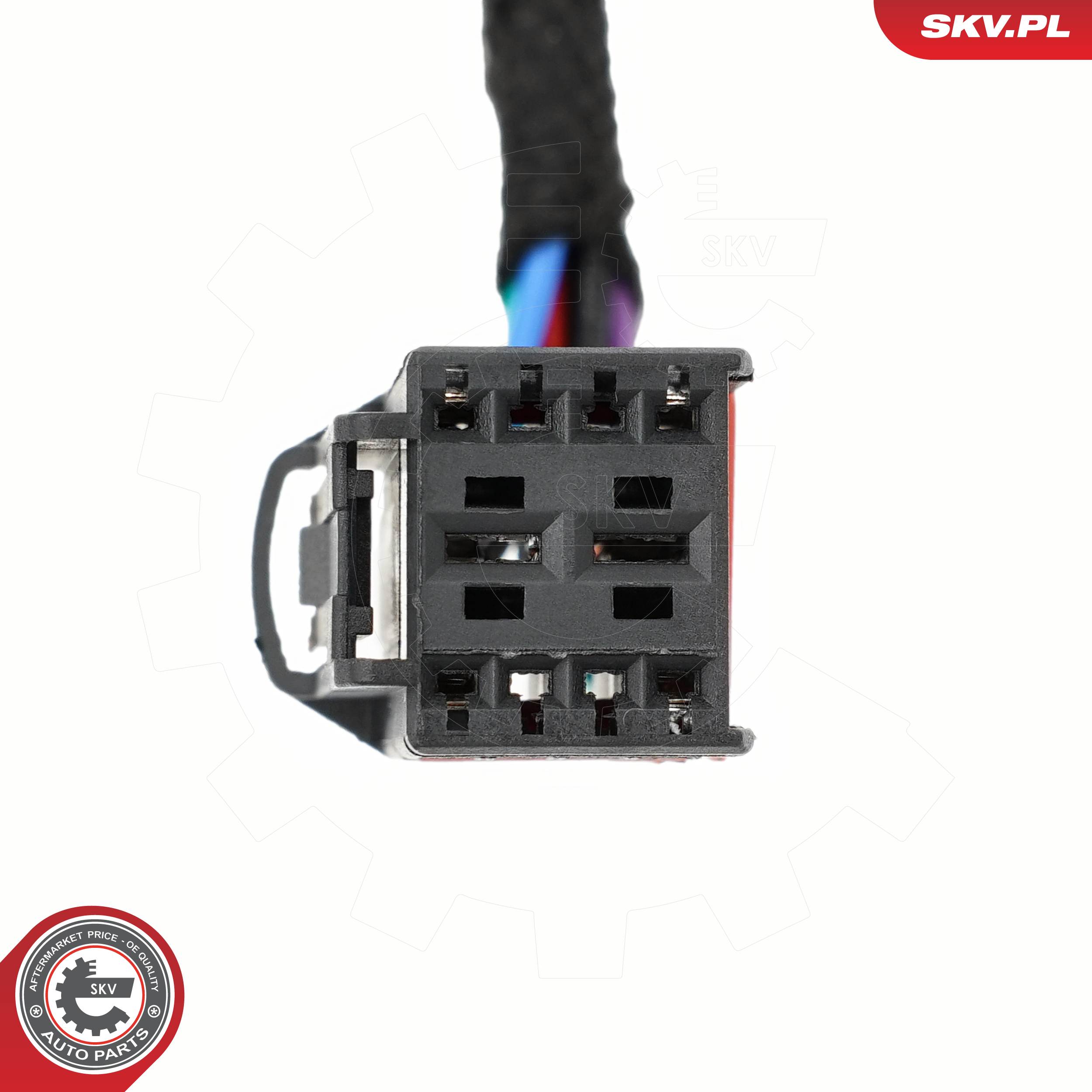 Ilustracja 52SKV221 ESEN SKV silnik elektryczny, klapa bagażnika