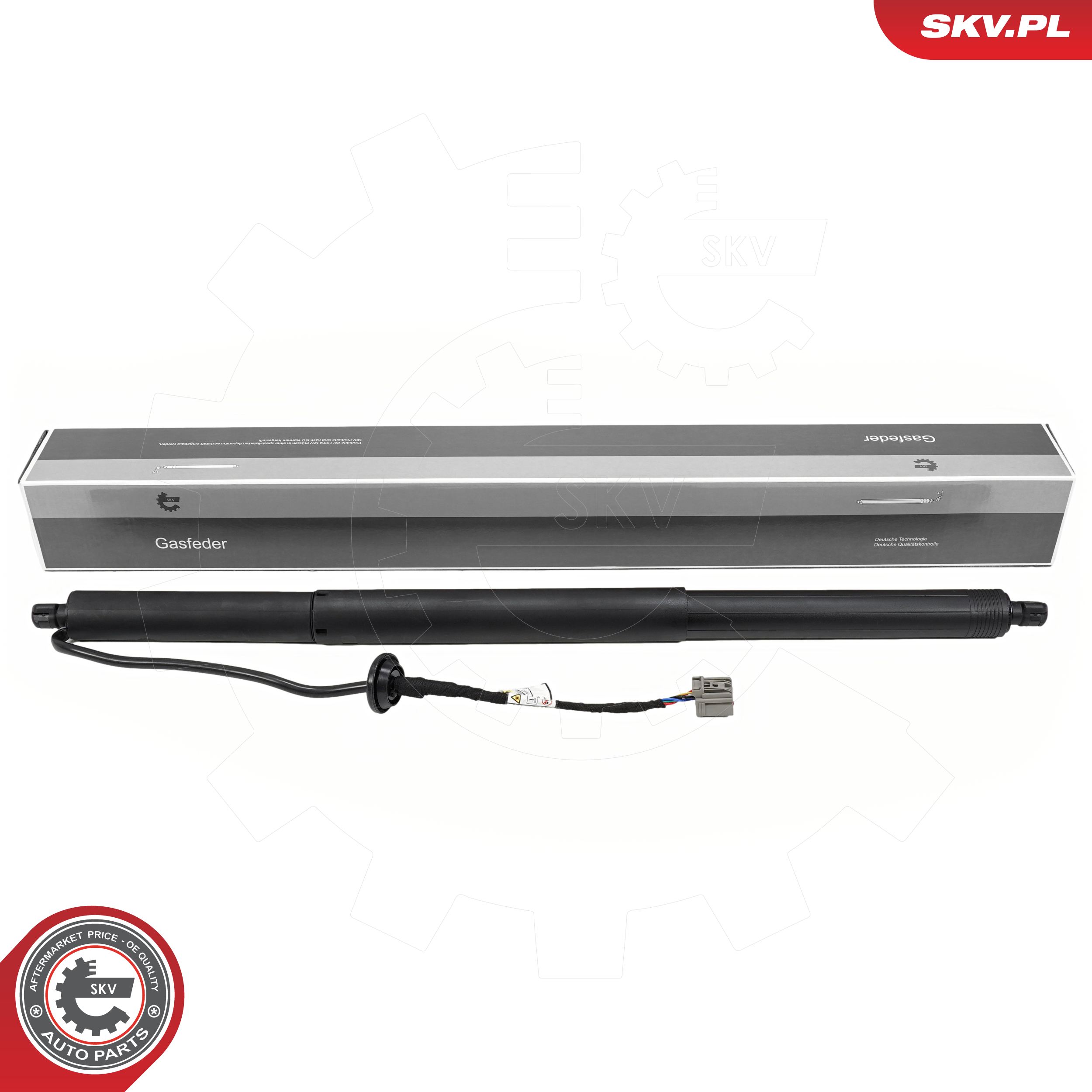 Ilustracja 52SKV243 ESEN SKV silnik elektryczny, klapa bagażnika