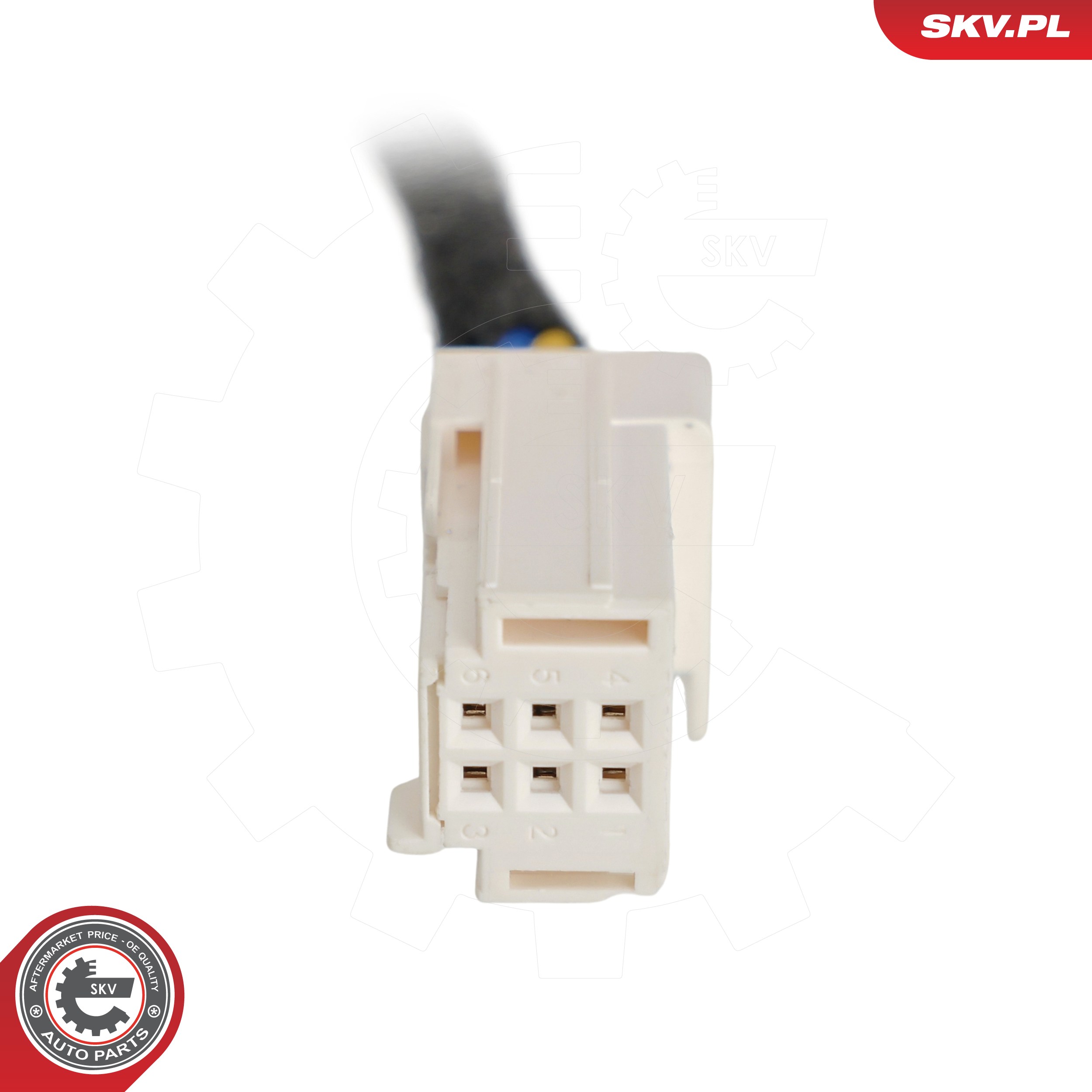 Ilustracja 52SKV884 ESEN SKV silnik elektryczny, klapa bagażnika