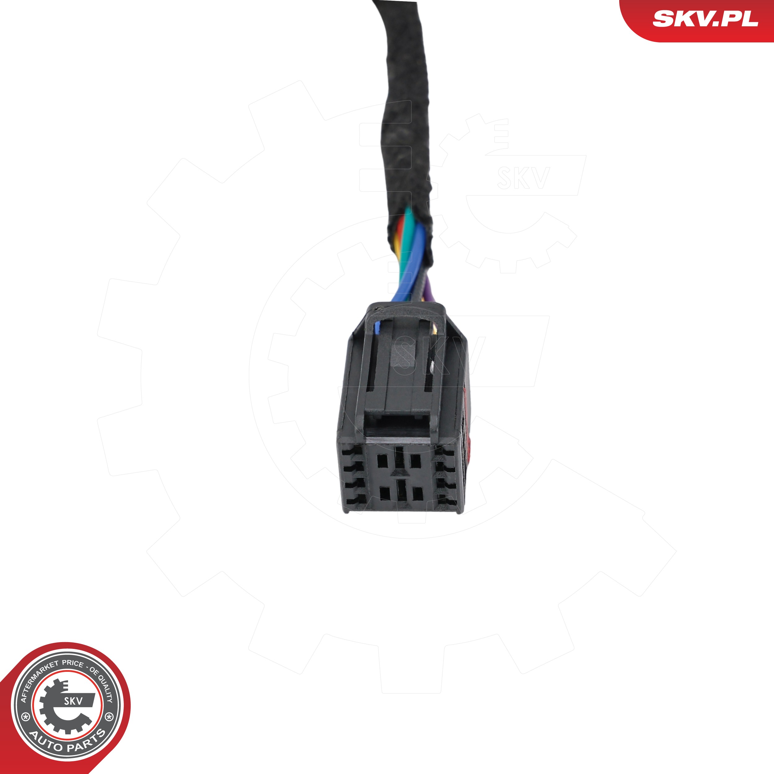 Ilustracja 52SKV887 ESEN SKV silnik elektryczny, klapa bagażnika