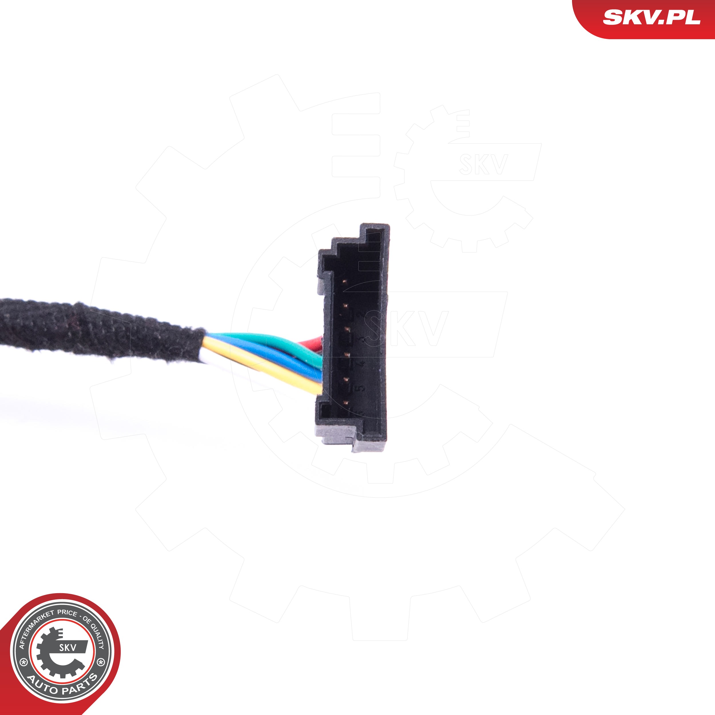 Ilustracja 52SKV929 ESEN SKV silnik elektryczny, klapa bagażnika