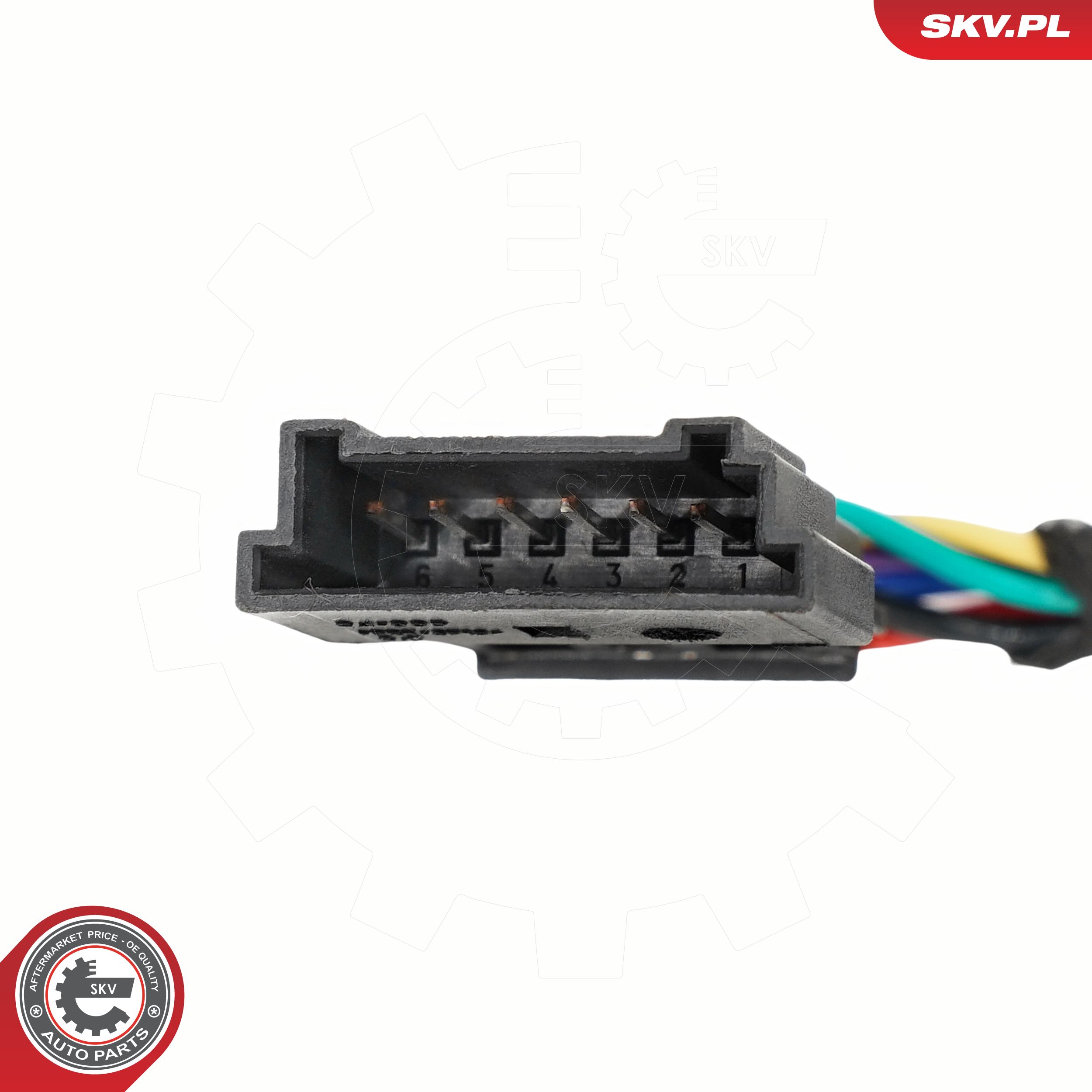 Ilustracja 52SKV974 ESEN SKV silnik elektryczny, klapa bagażnika