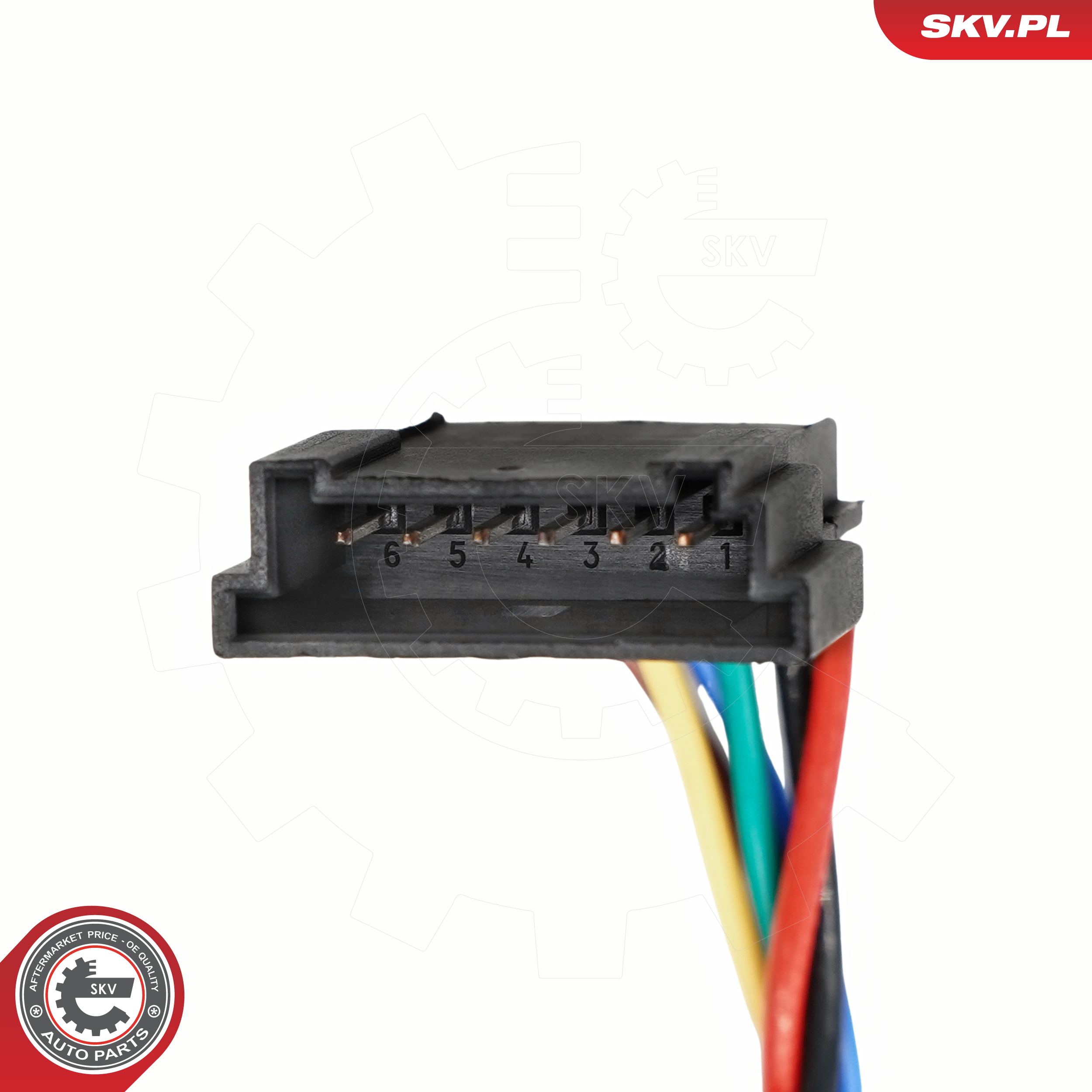 Ilustracja 52SKV978 ESEN SKV silnik elektryczny, klapa bagażnika
