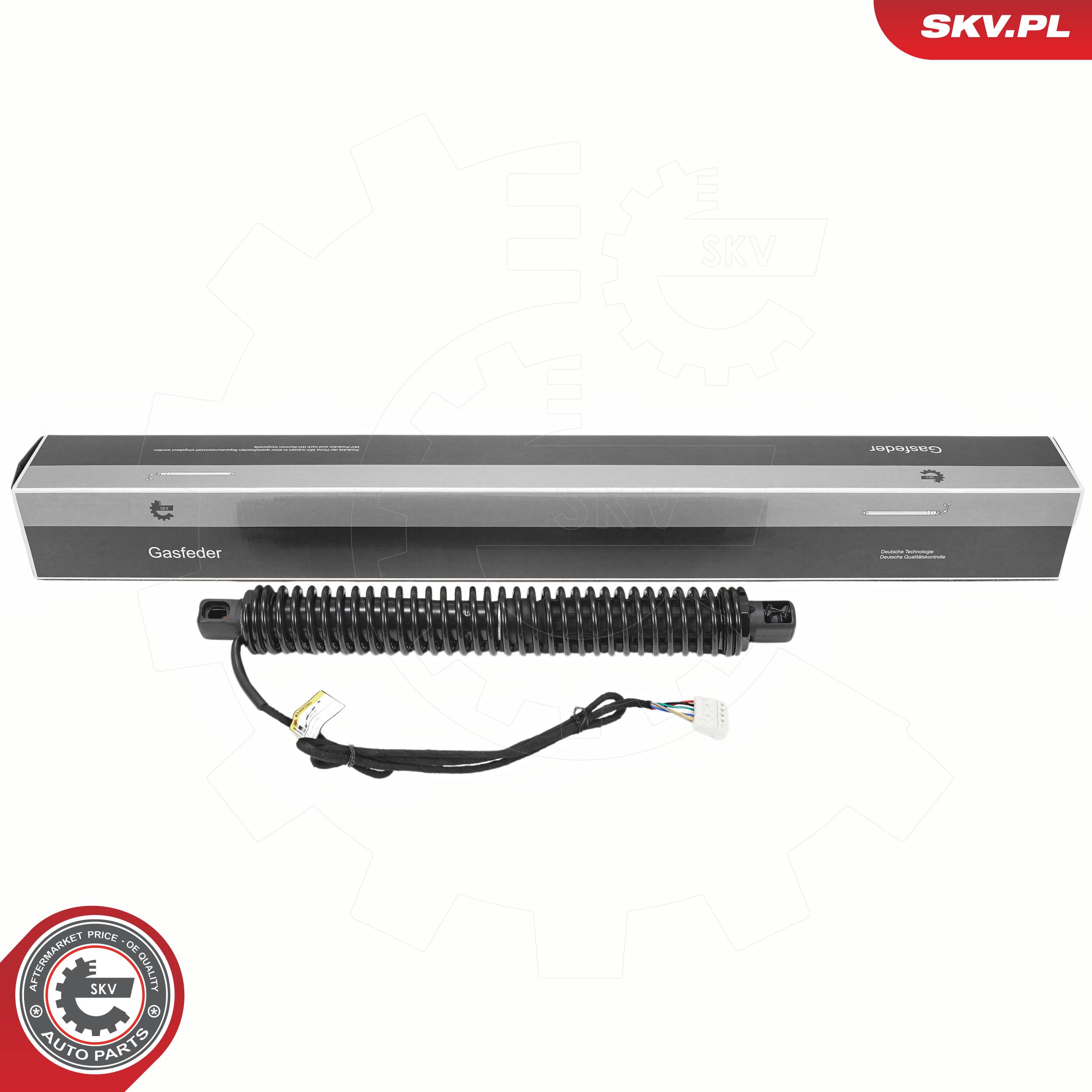 Ilustracja 52SKV987 ESEN SKV silnik elektryczny, klapa bagażnika