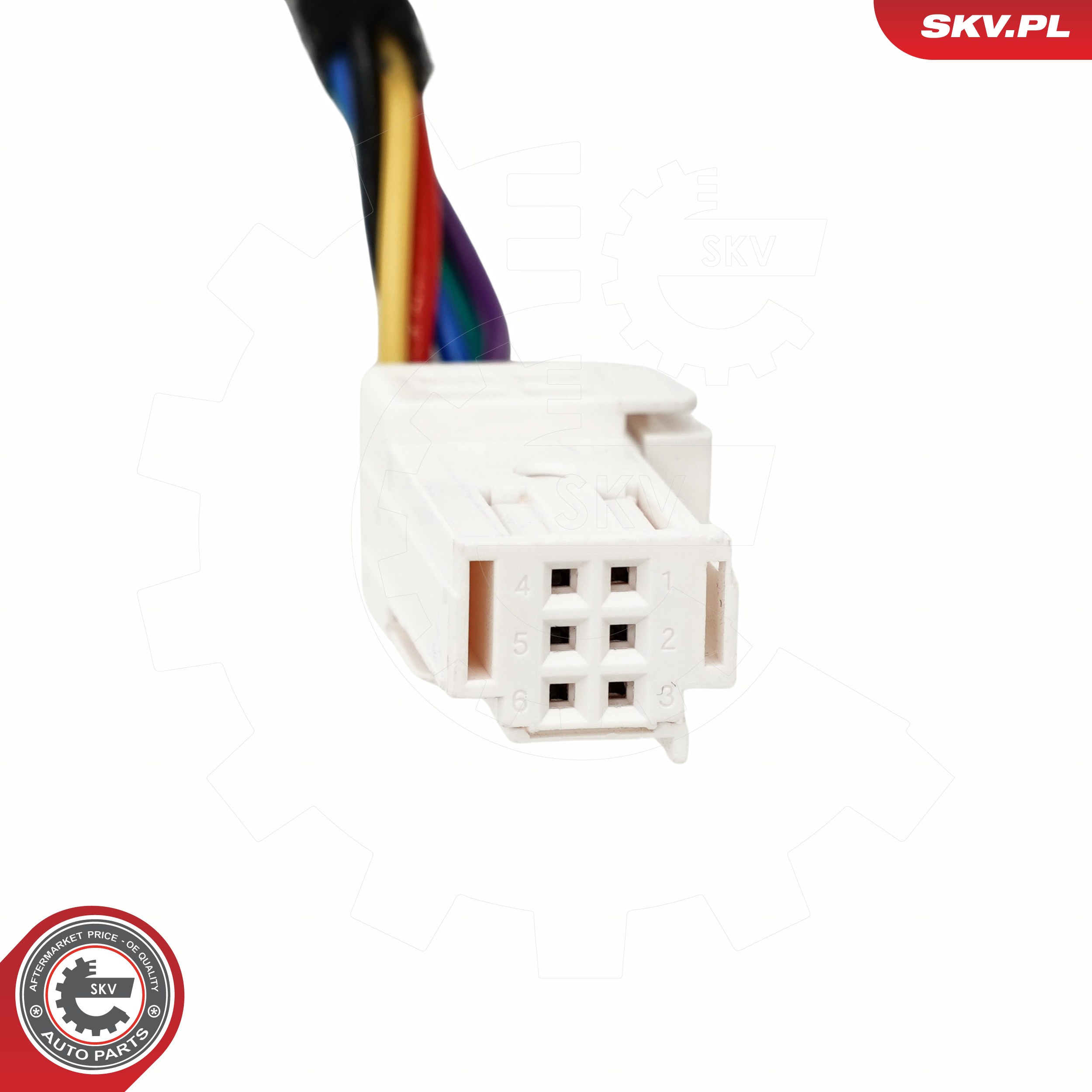 Ilustracja 52SKV982 ESEN SKV silnik elektryczny, klapa bagażnika