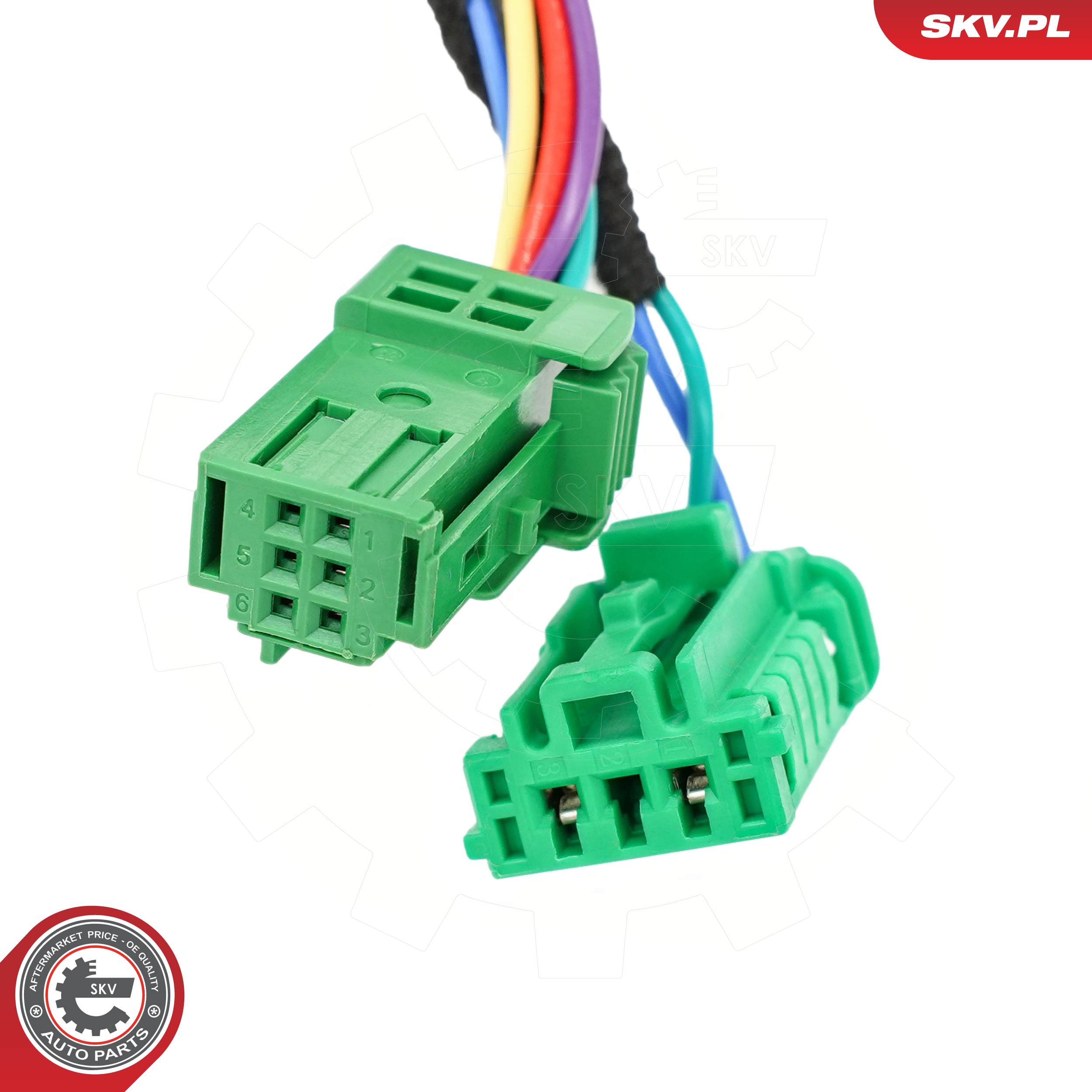 Ilustracja 52SKV983 ESEN SKV silnik elektryczny, klapa bagażnika