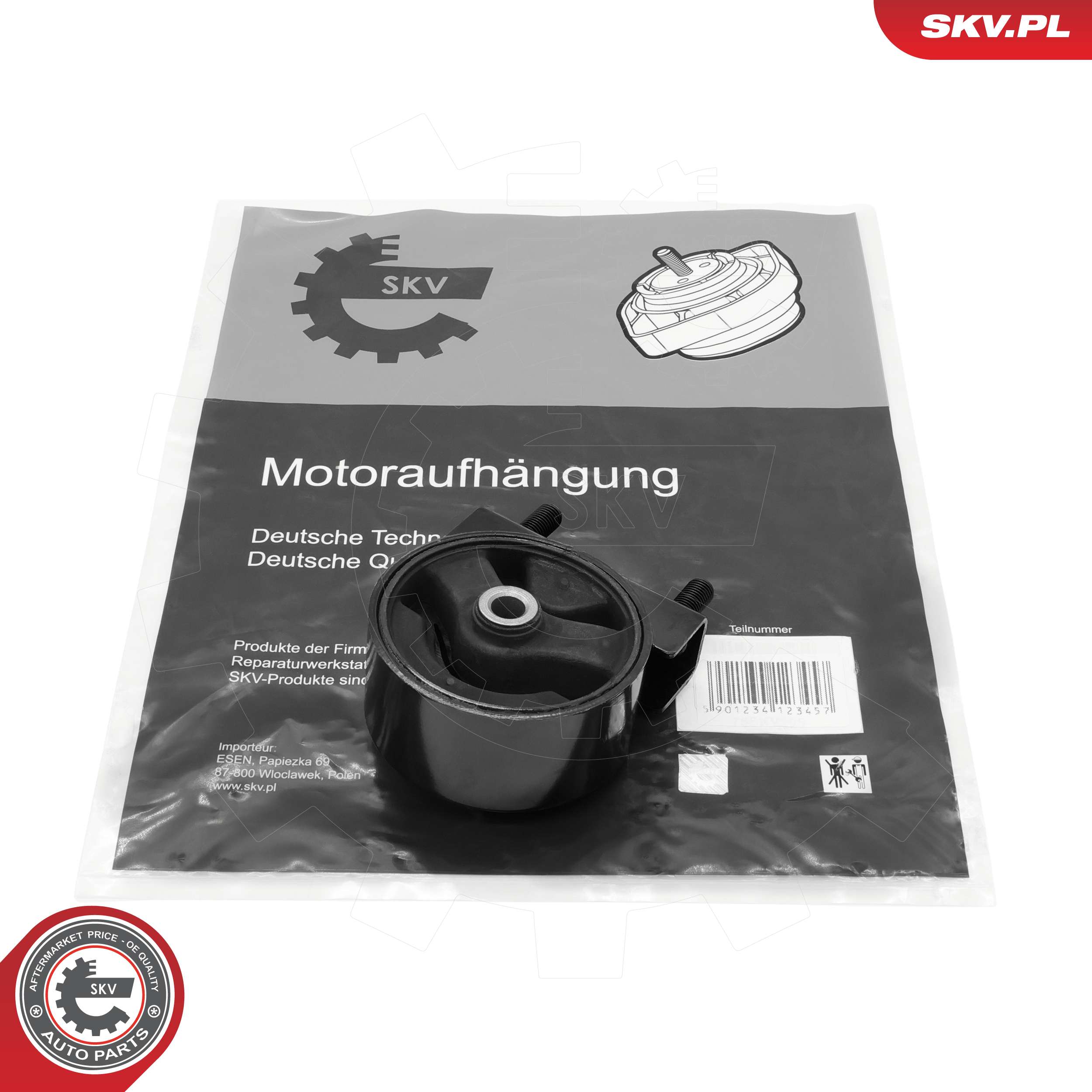 Ilustracja 75SKV361 ESEN SKV poduszka silnika / mocowanie