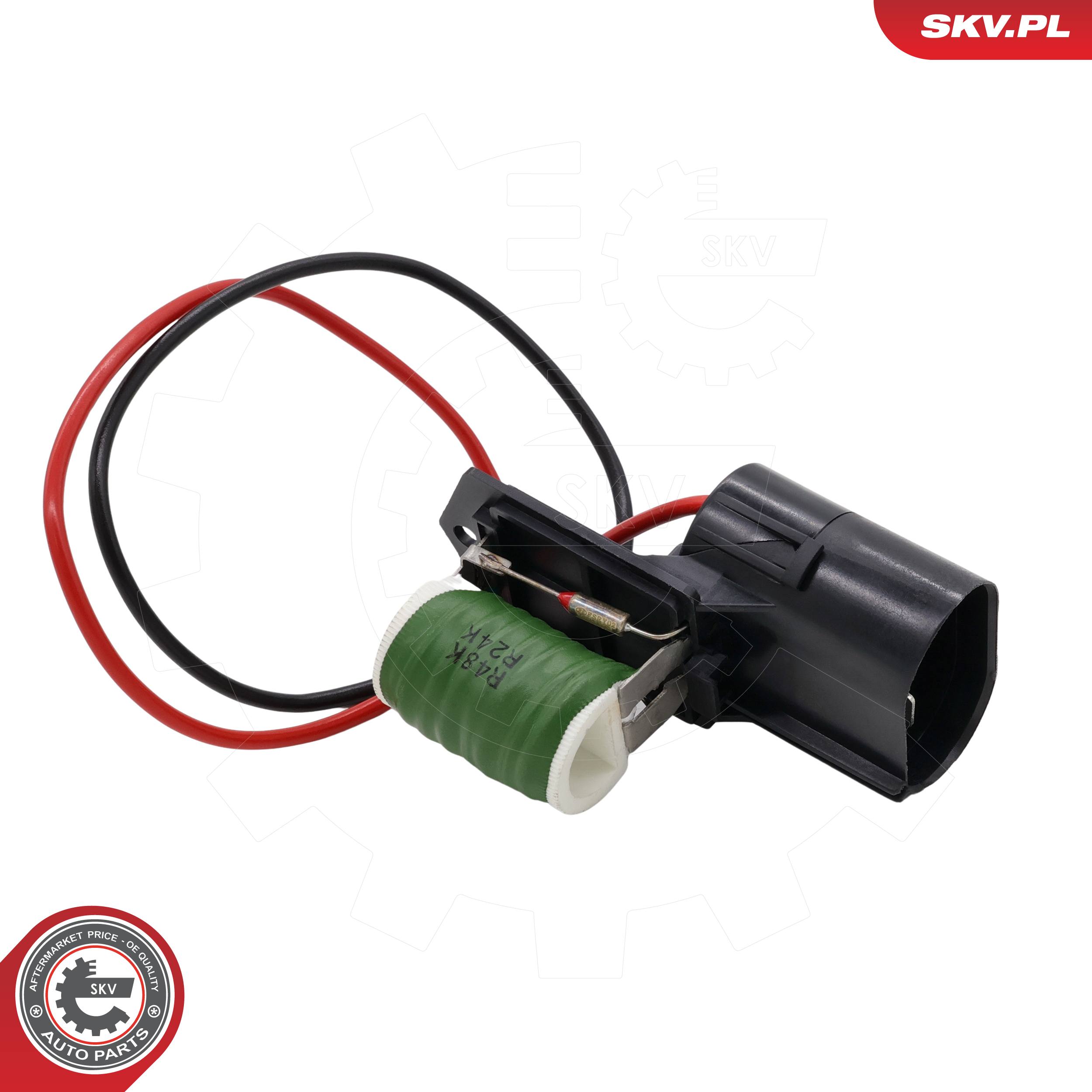 Ilustracja 95SKV911 ESEN SKV rezystor wstępny, silnik elektryczny (wentylatora chłodnicy)