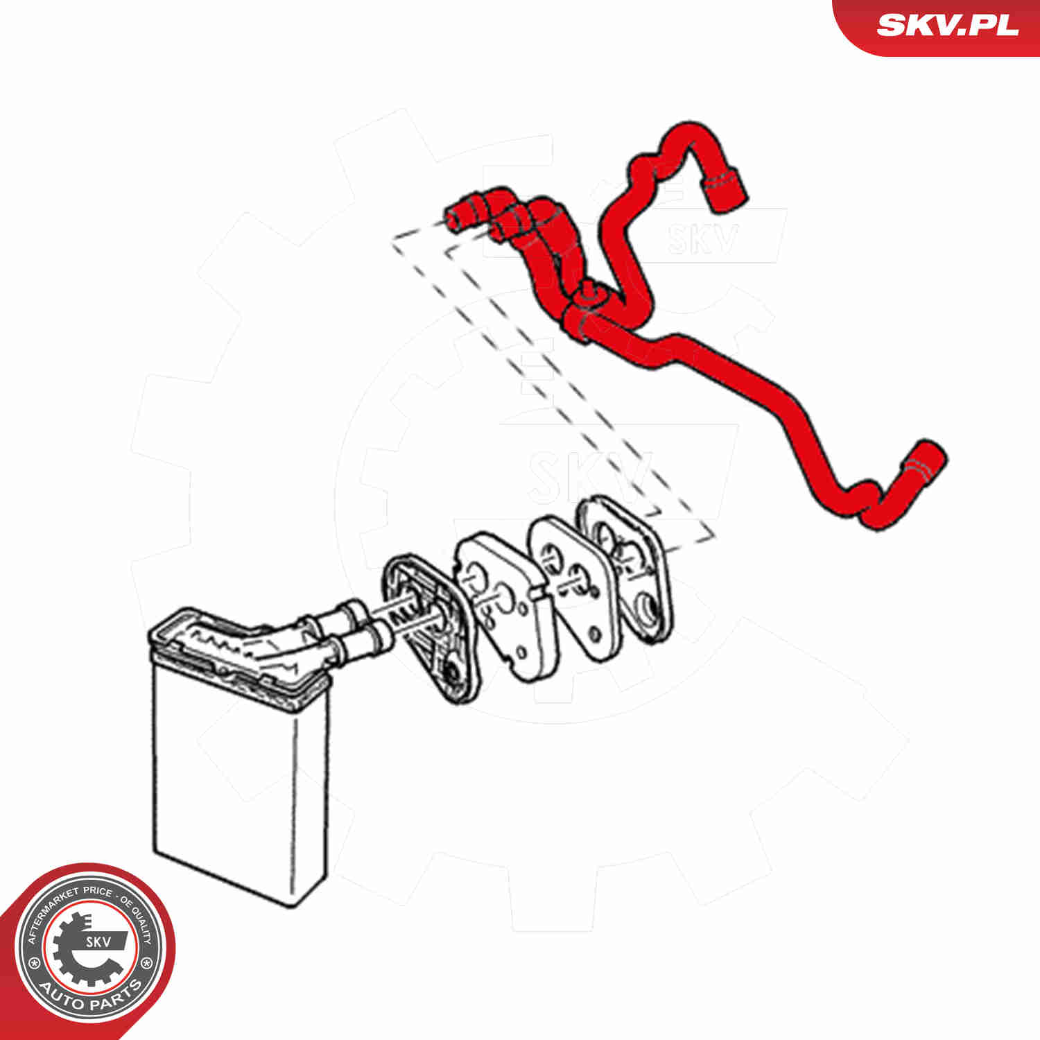 Ilustracja 43SKV807 ESEN SKV przewód ogrzewania