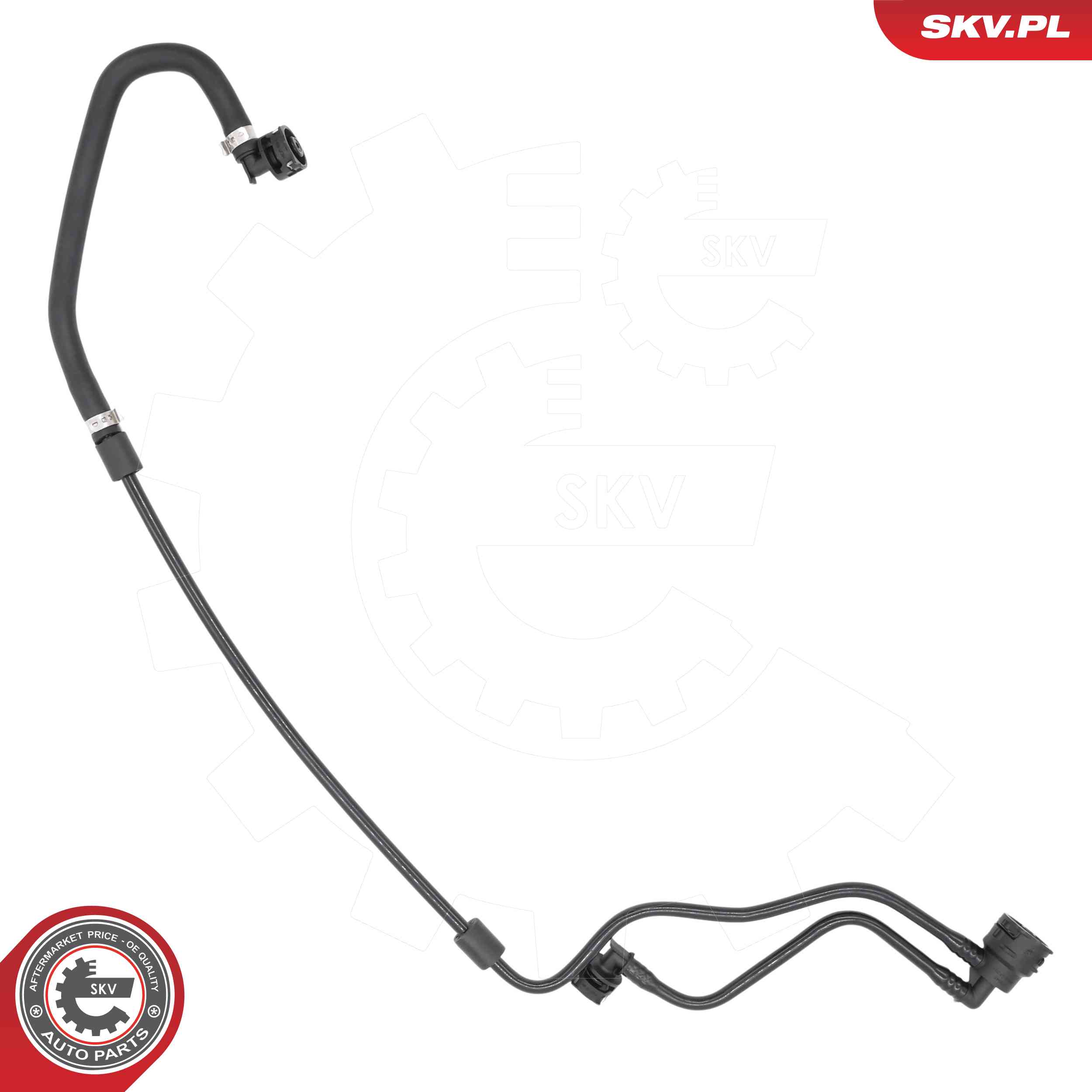 Ilustracja 54SKV887 ESEN SKV przewód elastyczny chłodnicy